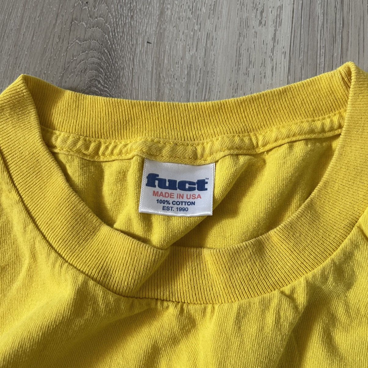 FUCT × Fuck The Population FTP x FUCT Yellow 2017 long sleeve T shirt sz XL Size US XL / EU 56 / 4 - 4 Thumbnail