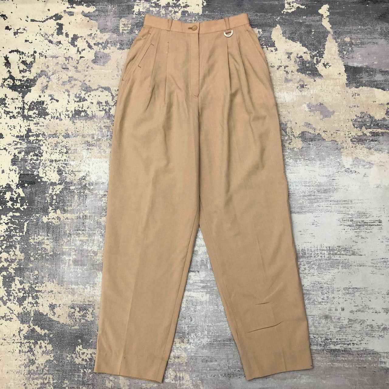 Christian Dior Monsieur P148 VTG CHRISTIAN DIOR SPORTS HIGH WAIST PANTS Size 25" / US 0 / IT 36 - 1 Thumbnail