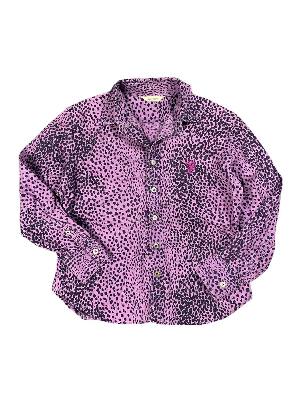 Hysteric Glamour Leopard Print Shirt