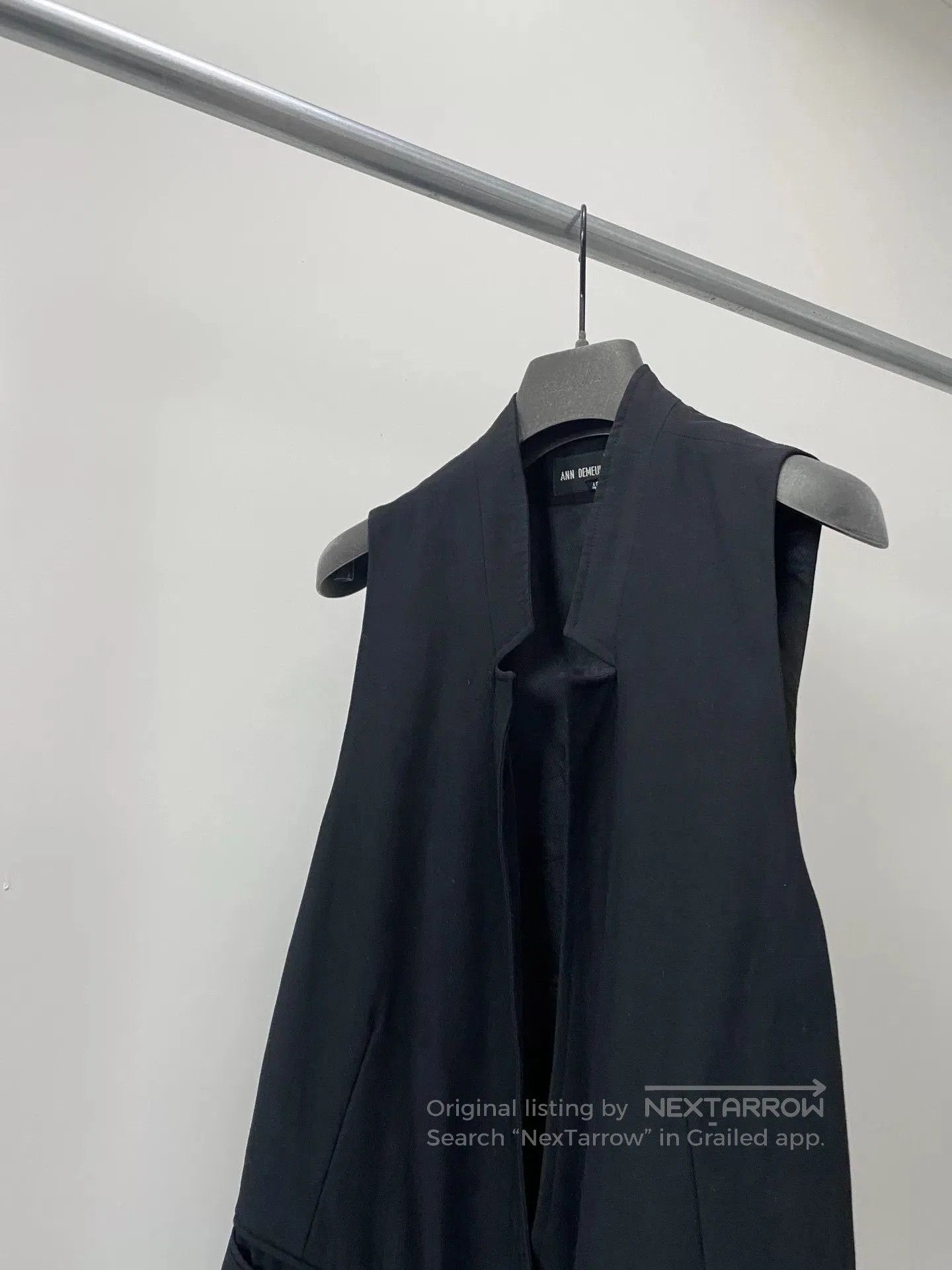 Ann Demeulemeester Ann Demeulemeester Double Strap Vest. Size US XXS / EU 40 - 2 Thumbnail