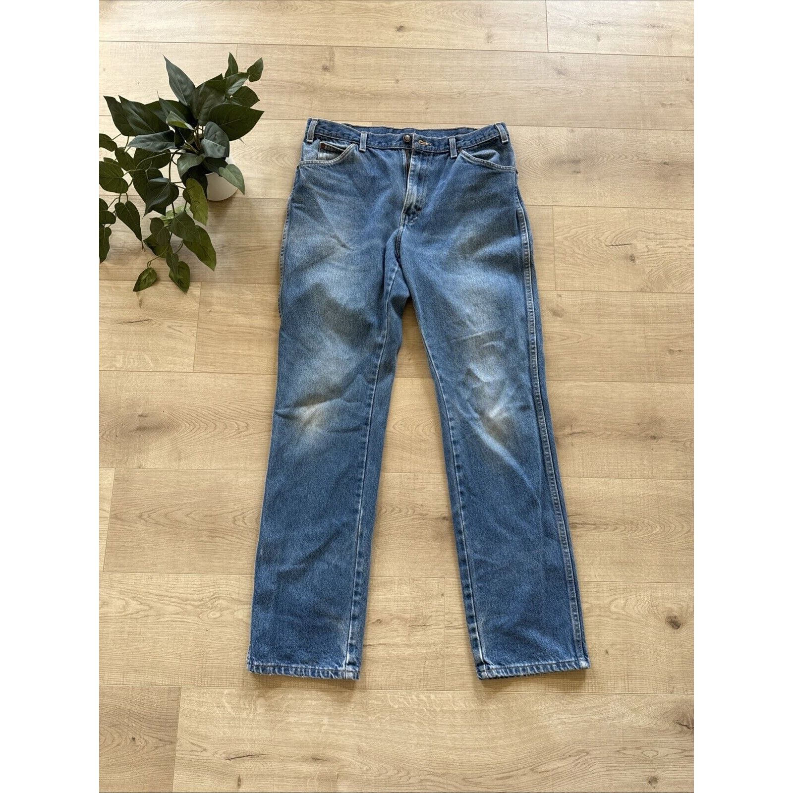 Dickies Dickies Branders Mens Stone Washed Straight Leg Jeans 36x36 Size US 36 / EU 52 - 1 Thumbnail