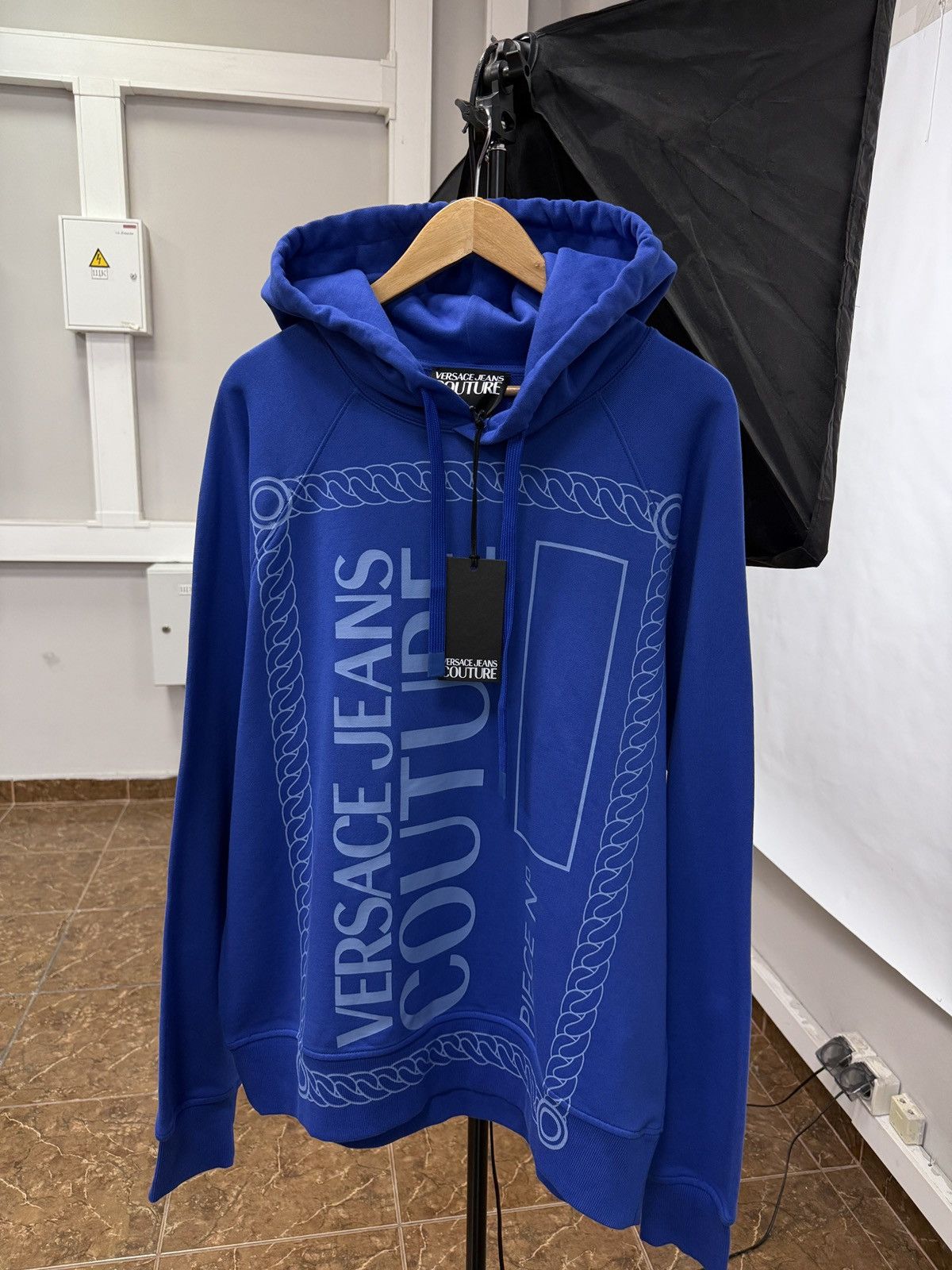 Versace Jeans Couture 🇮🇹❗️NEW Versace Jeans Couture Piece Nr Over Hoodie NWT Size US L / EU 52-54 / 3 - 1 Thumbnail
