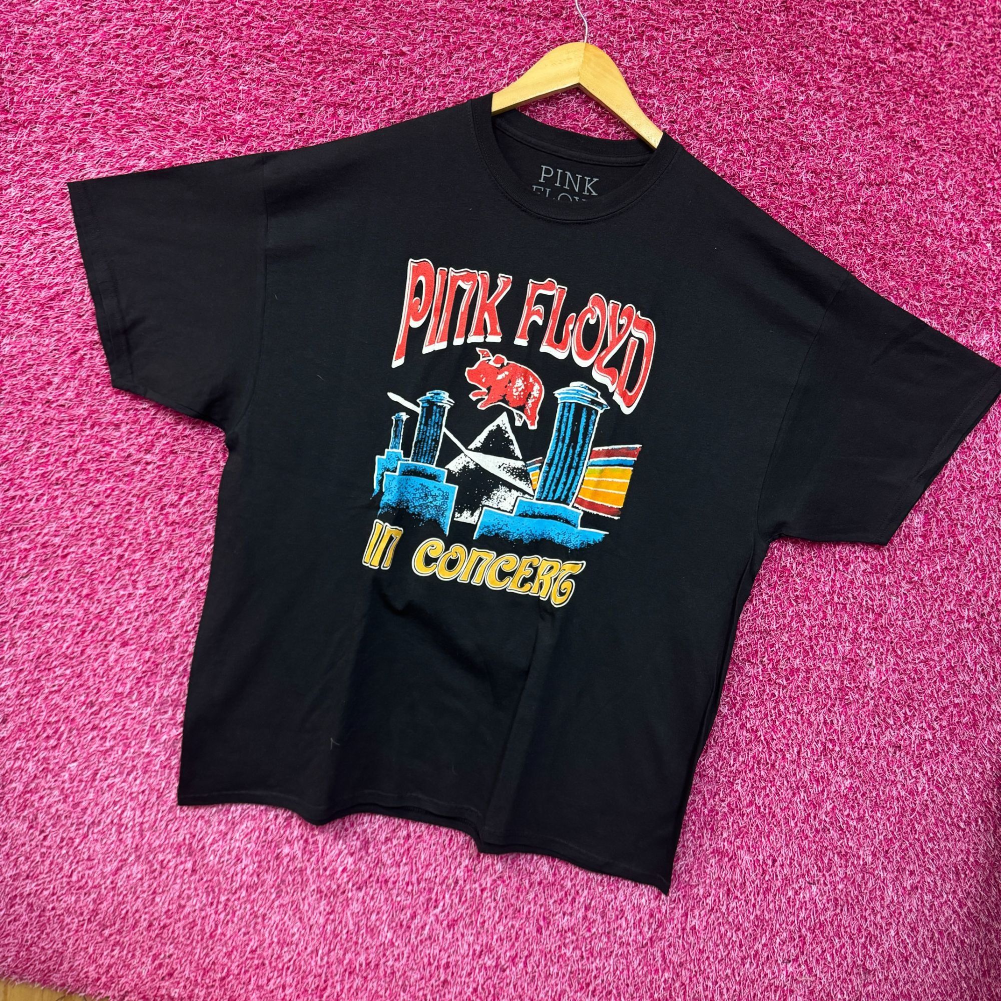 Pink Floyd Pink Floyd Animals In Concert Psychedelic Rock Band Tee 2XL Size US XXL / EU 58 / 5 - 3 Thumbnail