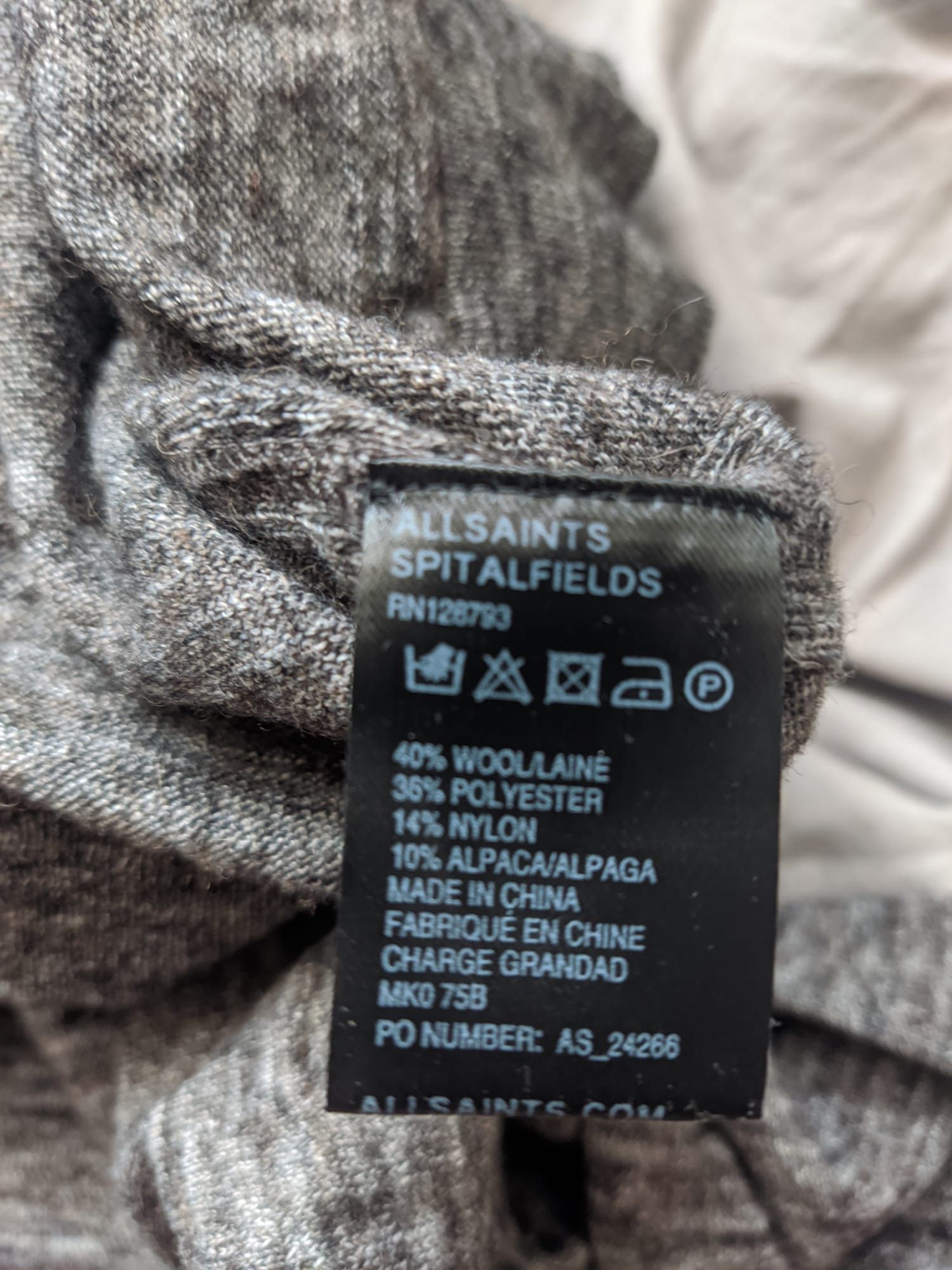 Allsaints AllSaints Alpaca Blend Sweater Size US S / EU 44-46 / 1 - 5 Thumbnail
