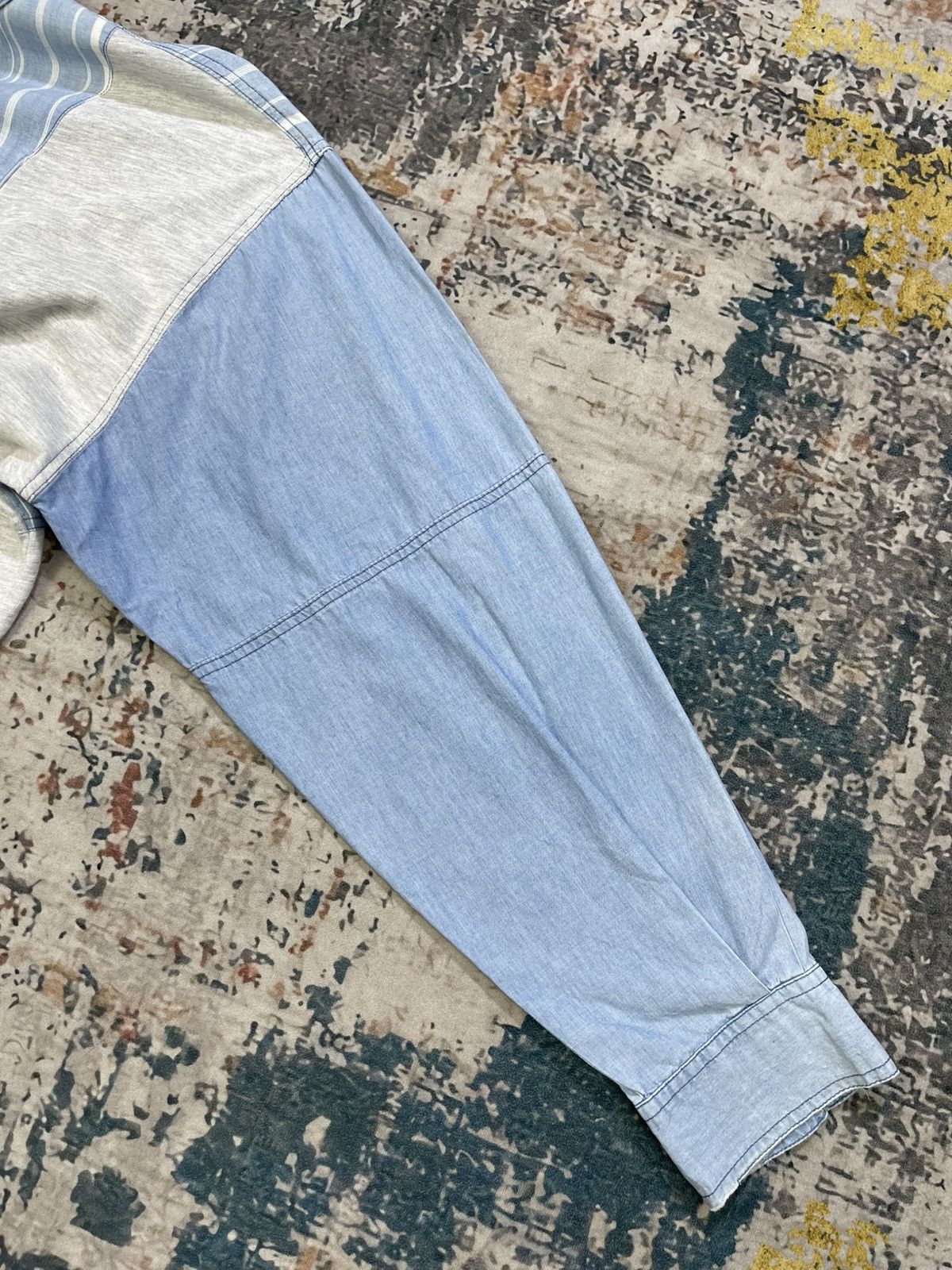 Nigel Cabourn Vintage Nigel Cabourn Button Down Western Patch Shirt Size US M / EU 48-50 / 2 - 9 Thumbnail