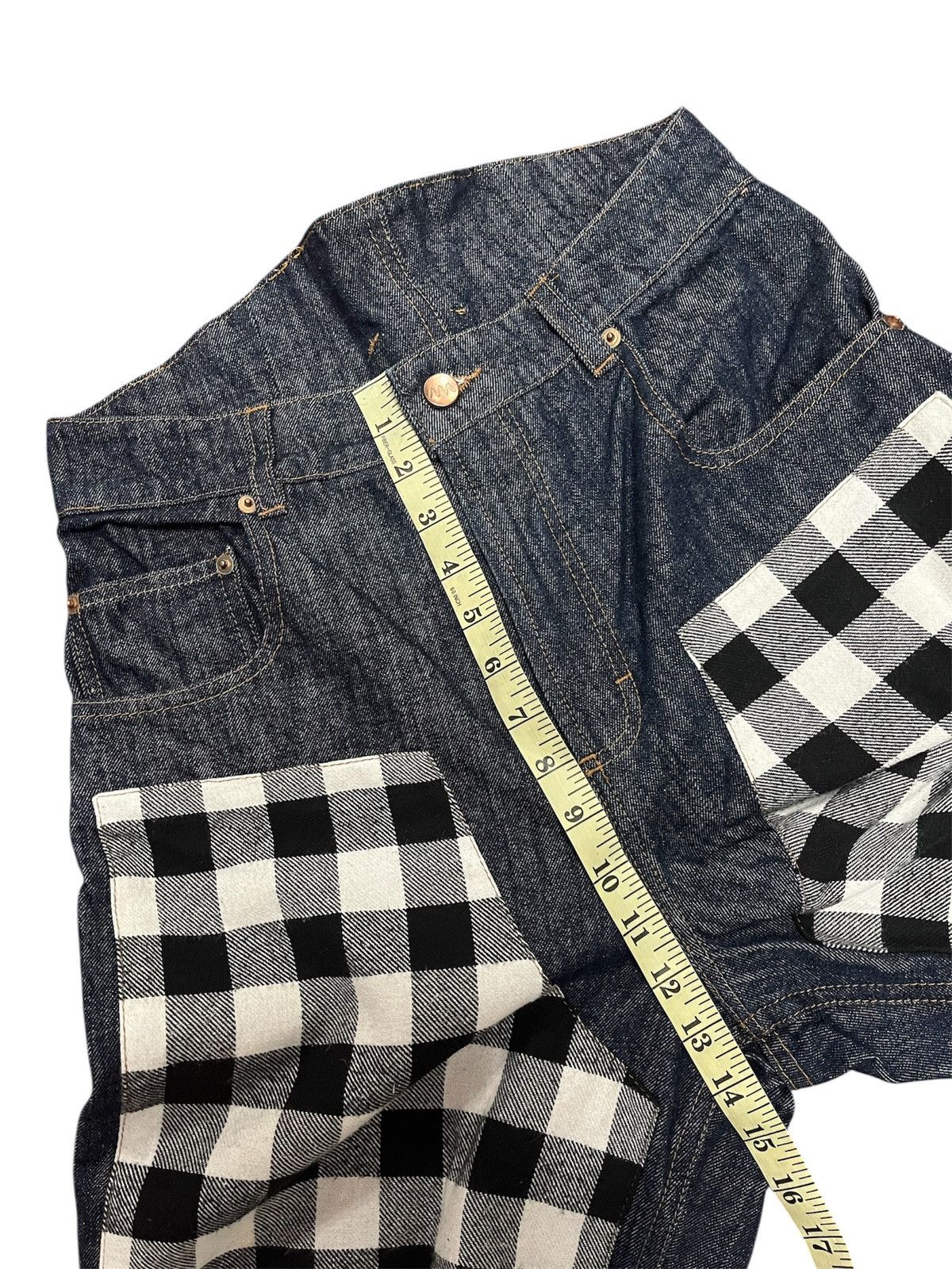 Alex Mullins ALEX MULLINS x DOUBLE KNEE DENIM x BRITISH DESIGNER x RARE Size US 29 - 9 Thumbnail