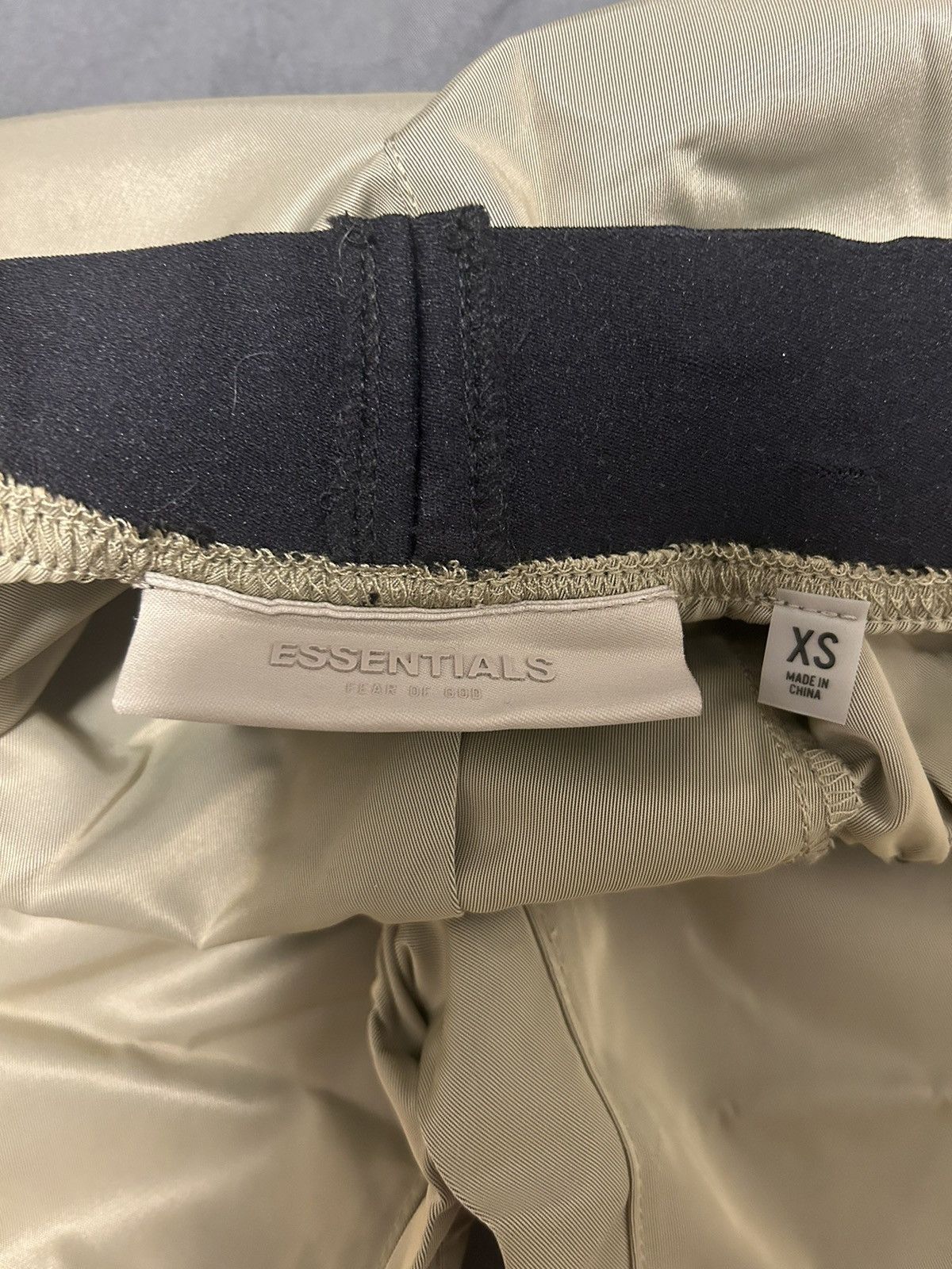 Essentials × Fear of God Tan Nylon Lounge Pants Size US 28 / EU 44 - 3 Thumbnail