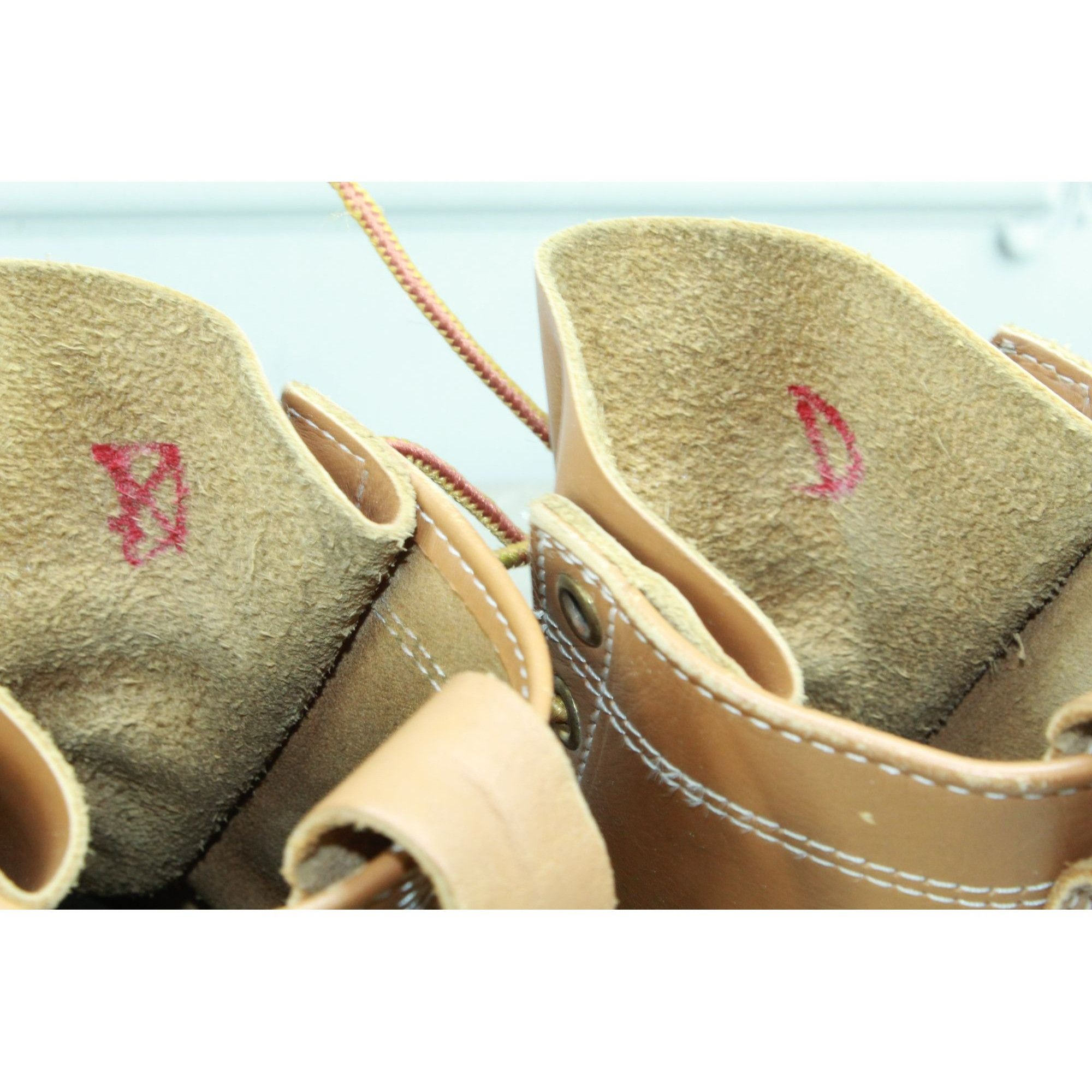 Leather LL Bean Women's Leather Unlined Ankle Duck Boots Size US 7 / IT 37 - 8 Thumbnail