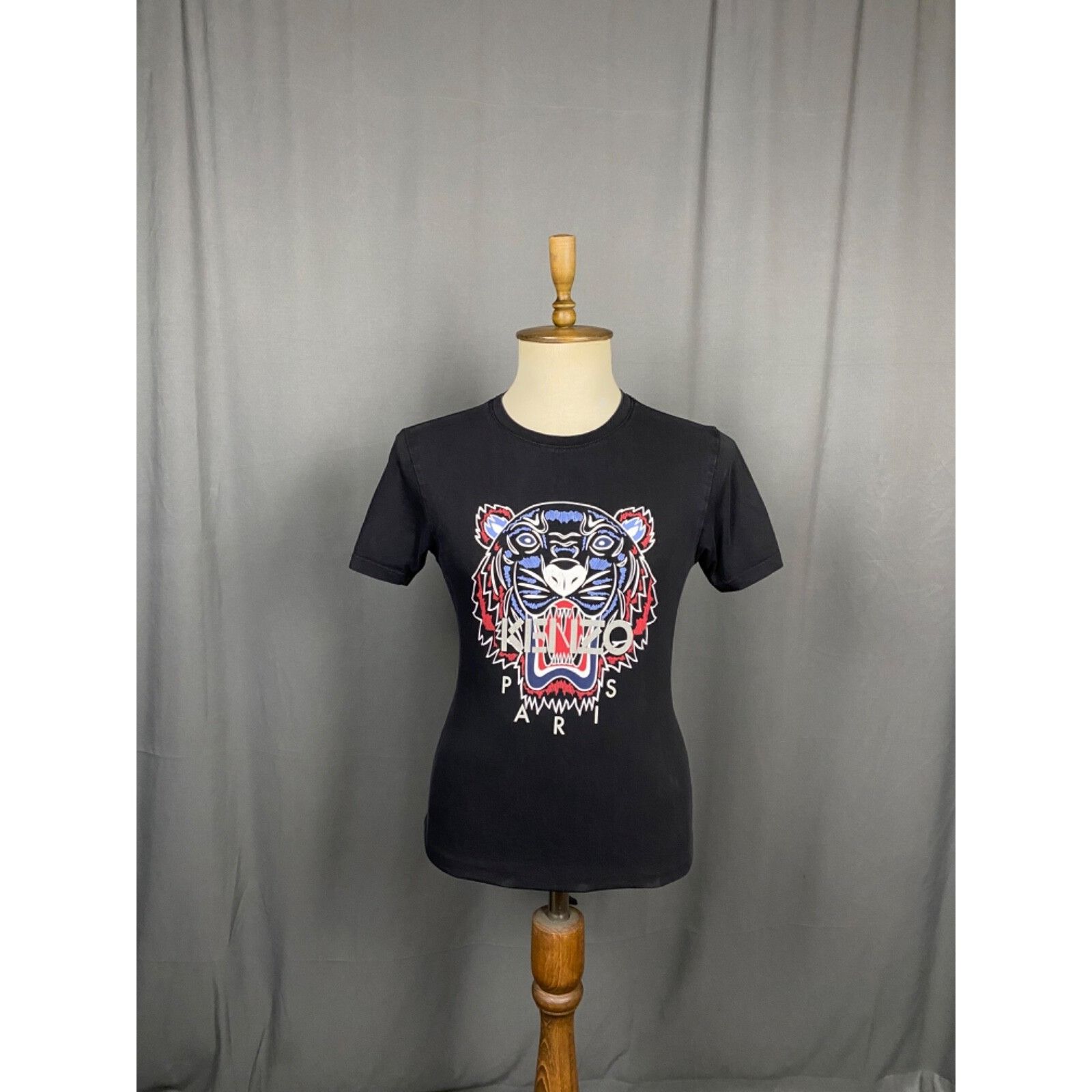 Kenzo Kenzo Big Logo Men's Black T-Shirt Size M Size US M / EU 48-50 / 2 - 3 Thumbnail