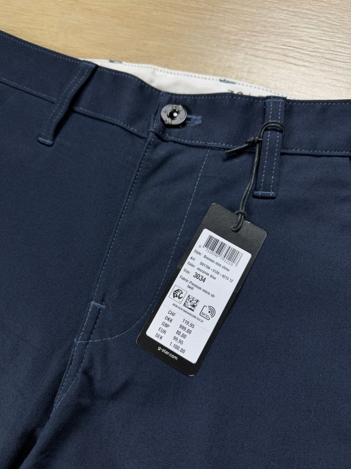 G-Star NEW🏷️ G-Star Raw Bronson Slim Chino Pants Size US 30 / EU 46 - 5 Thumbnail