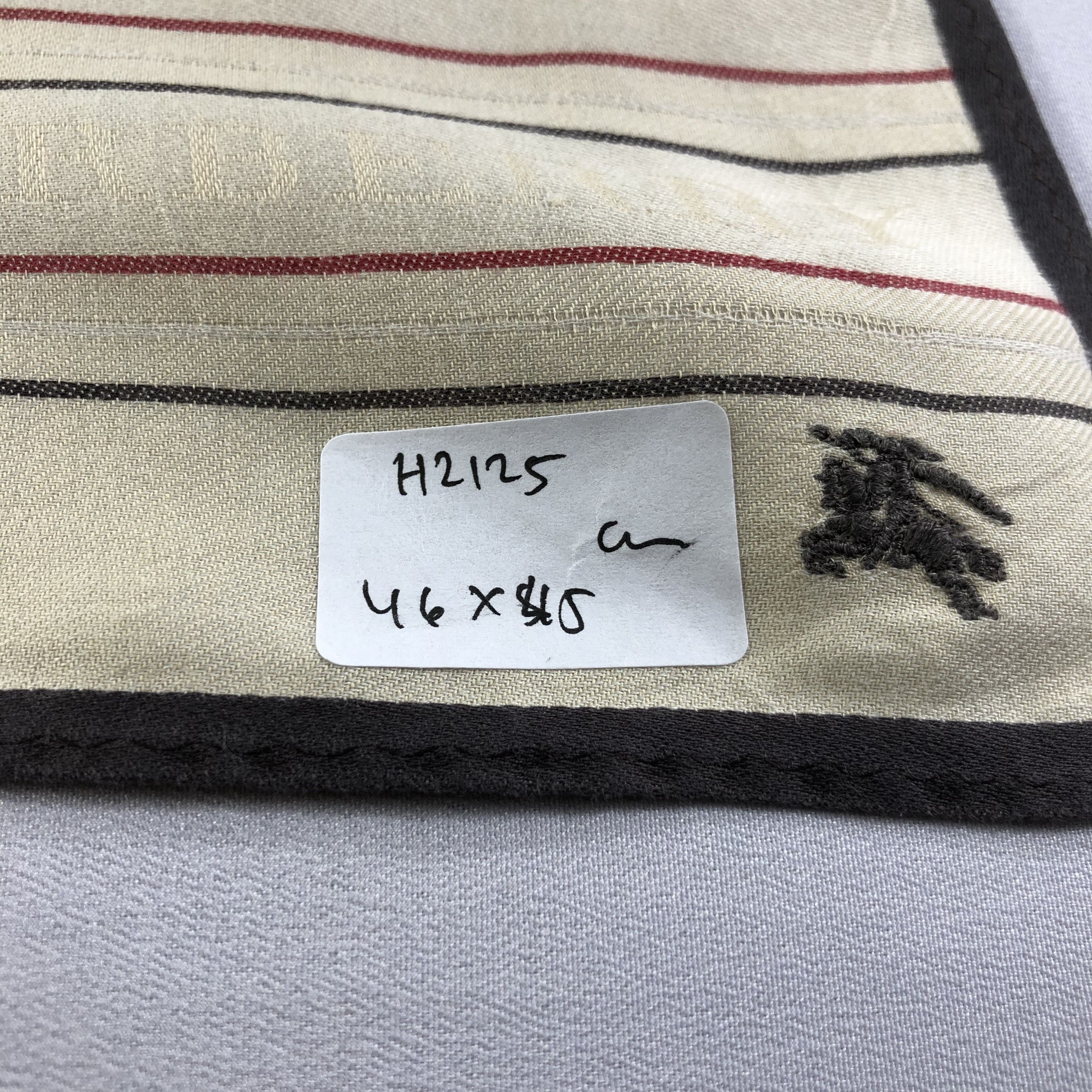 Burberry Burberry Handkerchief Neckerchief Bandana H2125 Size ONE SIZE - 7 Thumbnail