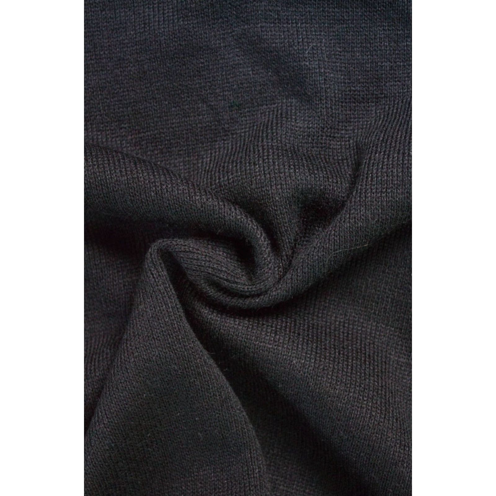 Vintage VINTAGE Wear Well Garments Sweater Medium Black 2000s Half Zip Pullover Women? Mens? Size M / US 6-8 / IT 42-44 - 3 Thumbnail