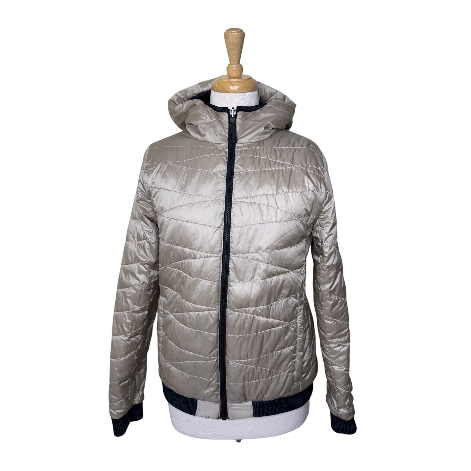 Other LOLE reversible Emeline Packable Jacket Black Medium LUW0667 Size M / US 6-8 / IT 42-44 - 2 Thumbnail