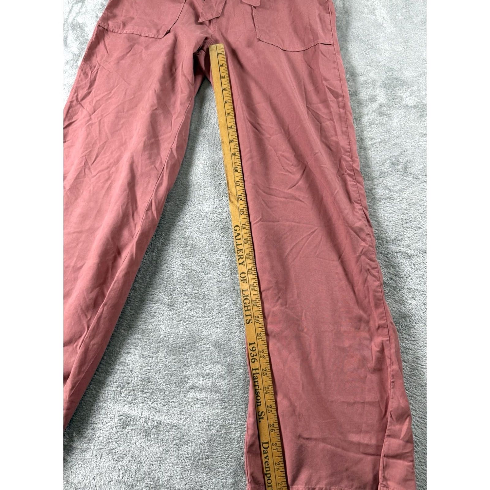 Vintage DRY GOODS Rose Pants Womens S Straight Cotton Ankle Beach Resort Work NWOT Rose Pants Womens S Size 28" / US 6 / IT 42 - 2 Thumbnail
