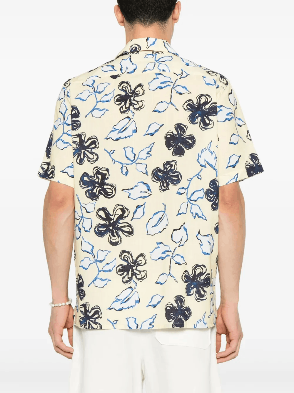 Other Men’s Yellow Print Short Sleeve Shirt Size US L / EU 52-54 / 3 - 4 Thumbnail