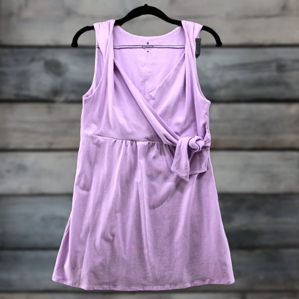Athleta Athleta Tank Top Womens Medium Purple Modal Blend V-Neck Surplice Tunic Activewear Womens Size M / US 6-8 / IT 42-44 - 1 Thumbnail