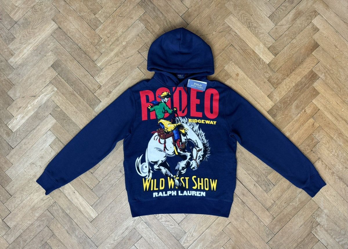 Polo Ralph Lauren NEW Polo Ralph Lauren Rodeo Wild West Hoodie Sweatshirt M Size US M / EU 48-50 / 2 - 1 Thumbnail