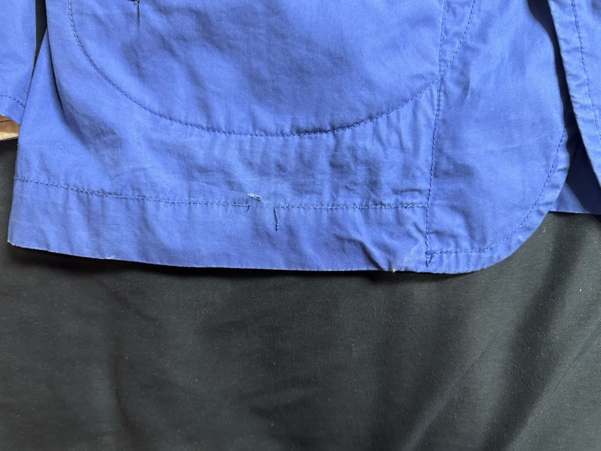 Danton Danton Royal Blue Cotton Chore Jacket JD-8447 Size US XS / EU 42 / 0 - 7 Thumbnail