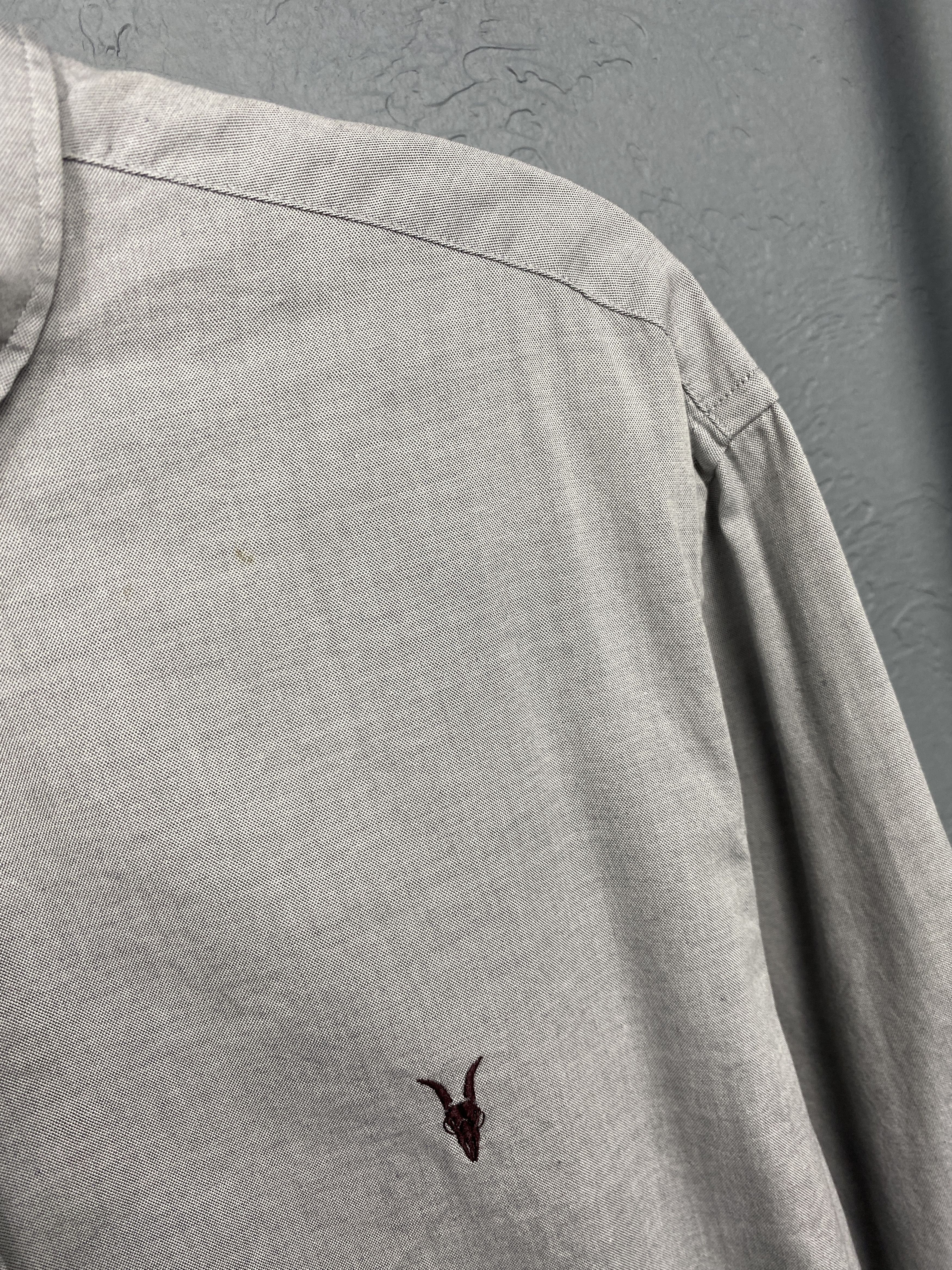 Allsaints Allsaints Vintage Mens Redondo Long Sleeve Shirt Size US L / EU 52-54 / 3 - 3 Thumbnail