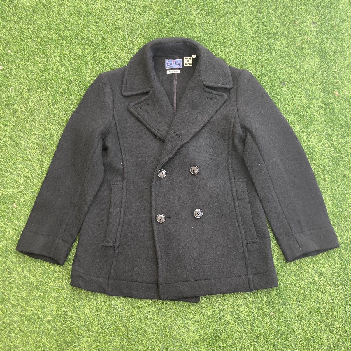 Blue Blue Japan × Indigo PURE INDIGO BLUE BLUE JAPAN WOOL JACKET Size US S / EU 44-46 / 1 - 1 Thumbnail