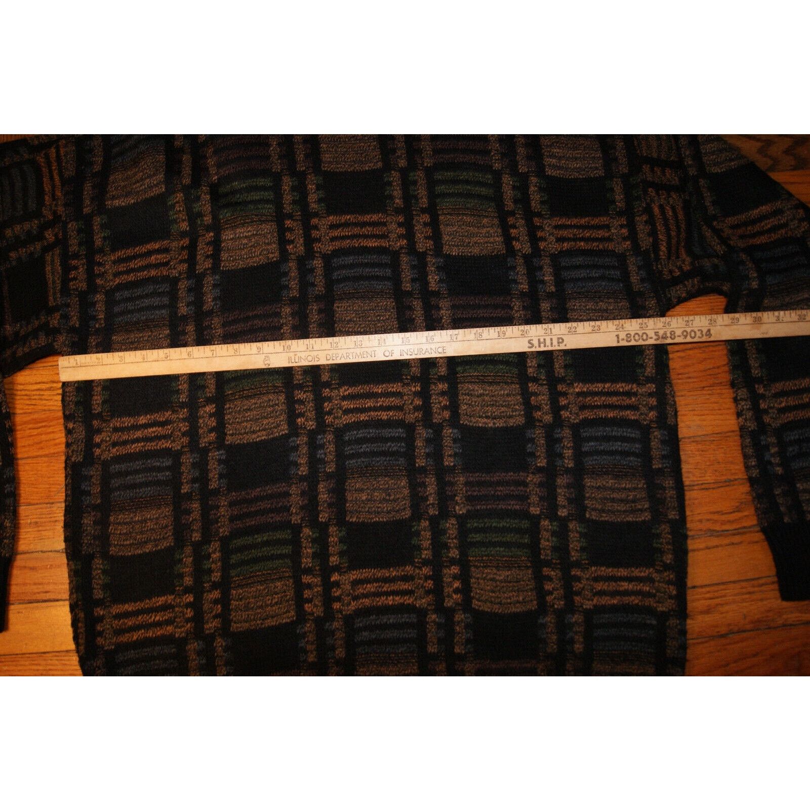 Jantzen VTG Jantzen Coogi Style 90s 3D Textured Mens XLT Sweater USA Size US XL / EU 56 / 4 - 4 Thumbnail