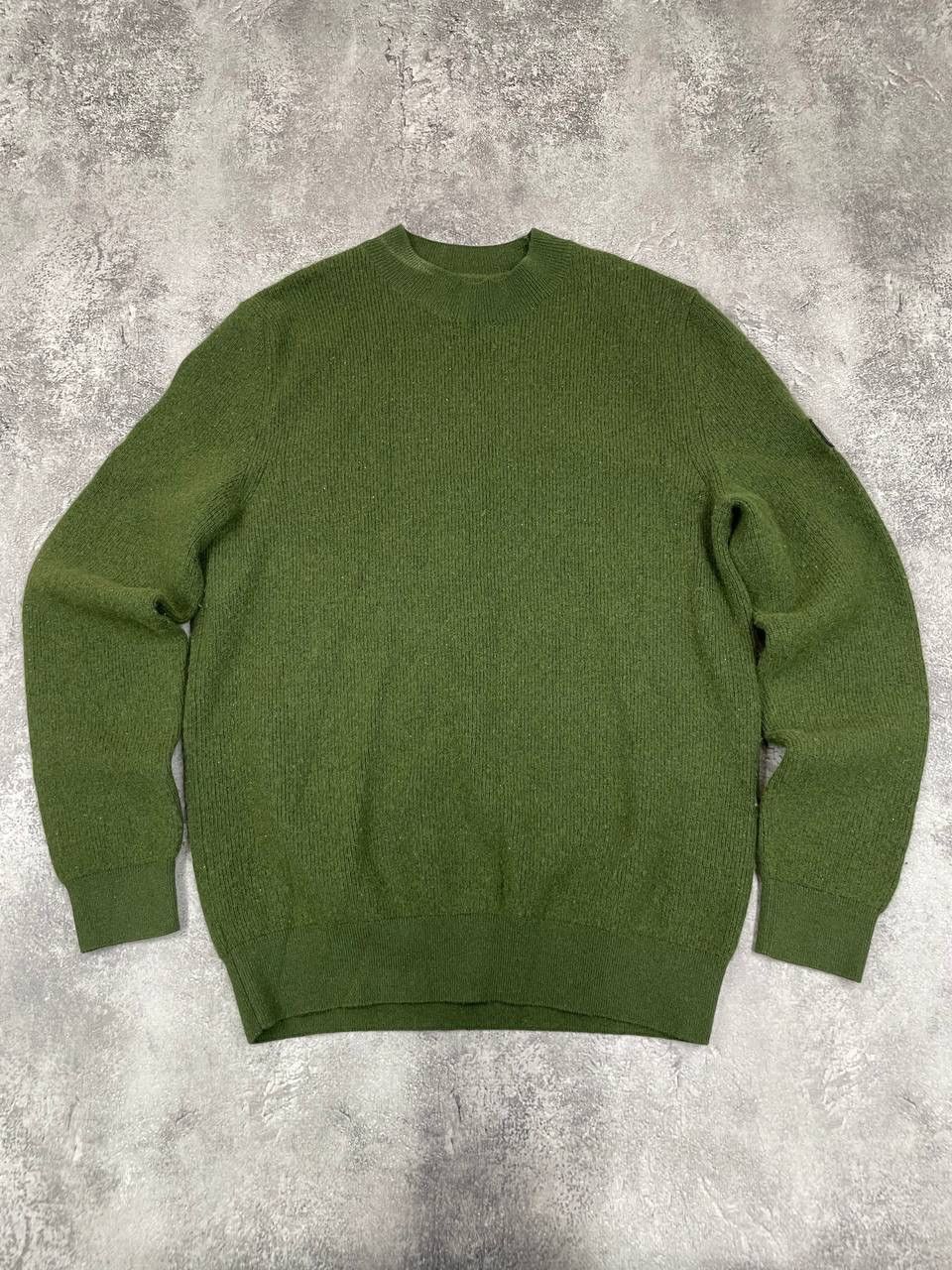 Barbour Barbour International MenSweater Green Crewneck Knit Jumper Size US M / EU 48-50 / 2 - 1 Thumbnail