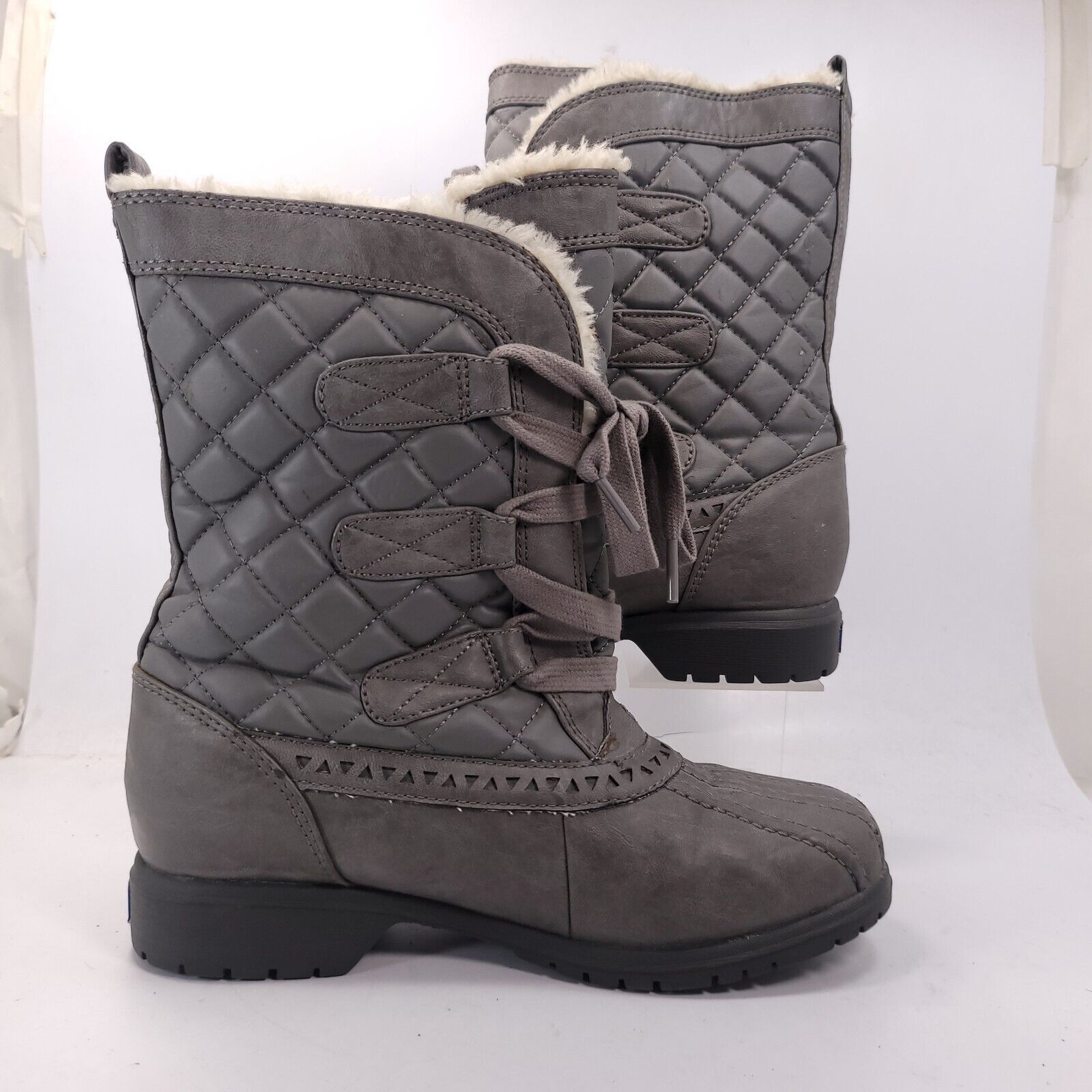 Keds Keds Casual Mid Rise Boot Womens Size 7 WF55849 Gray Black Size US 7 / IT 37 - 6 Thumbnail