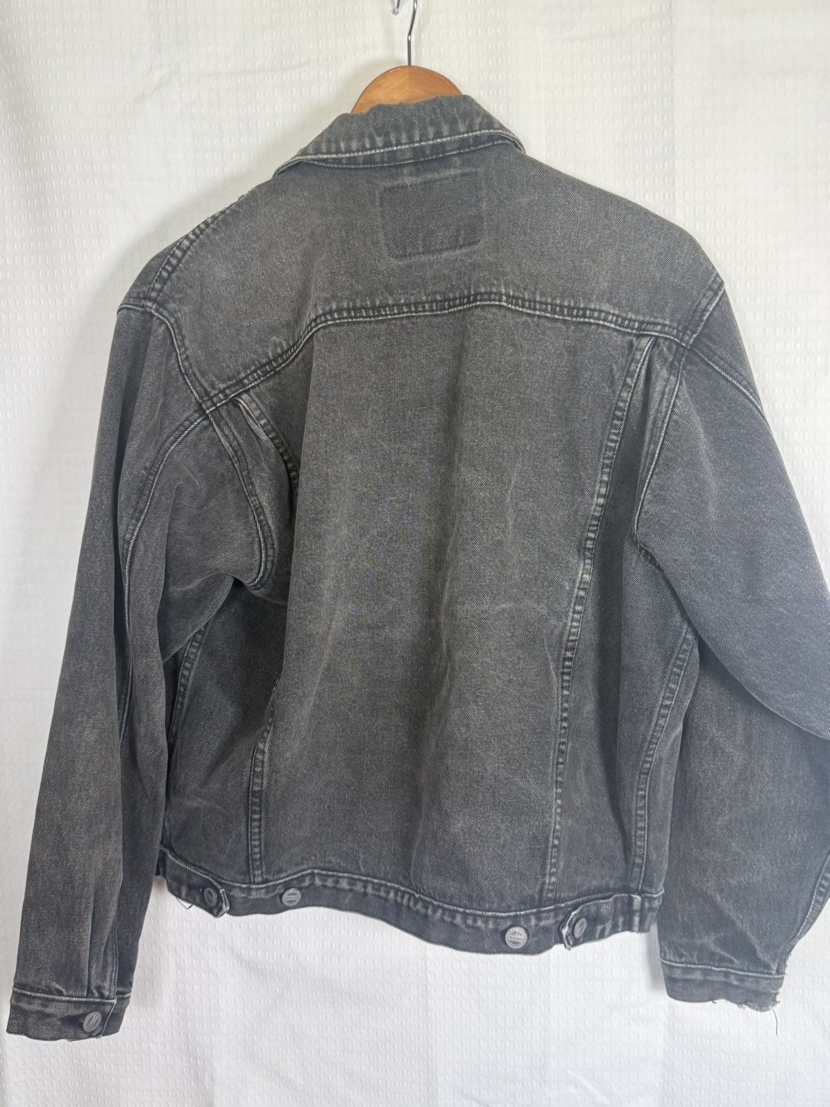 Other Vintage Jinglers Basic trucker jacket faded look, size small Size US XS / EU 42 / 0 - 8 Thumbnail