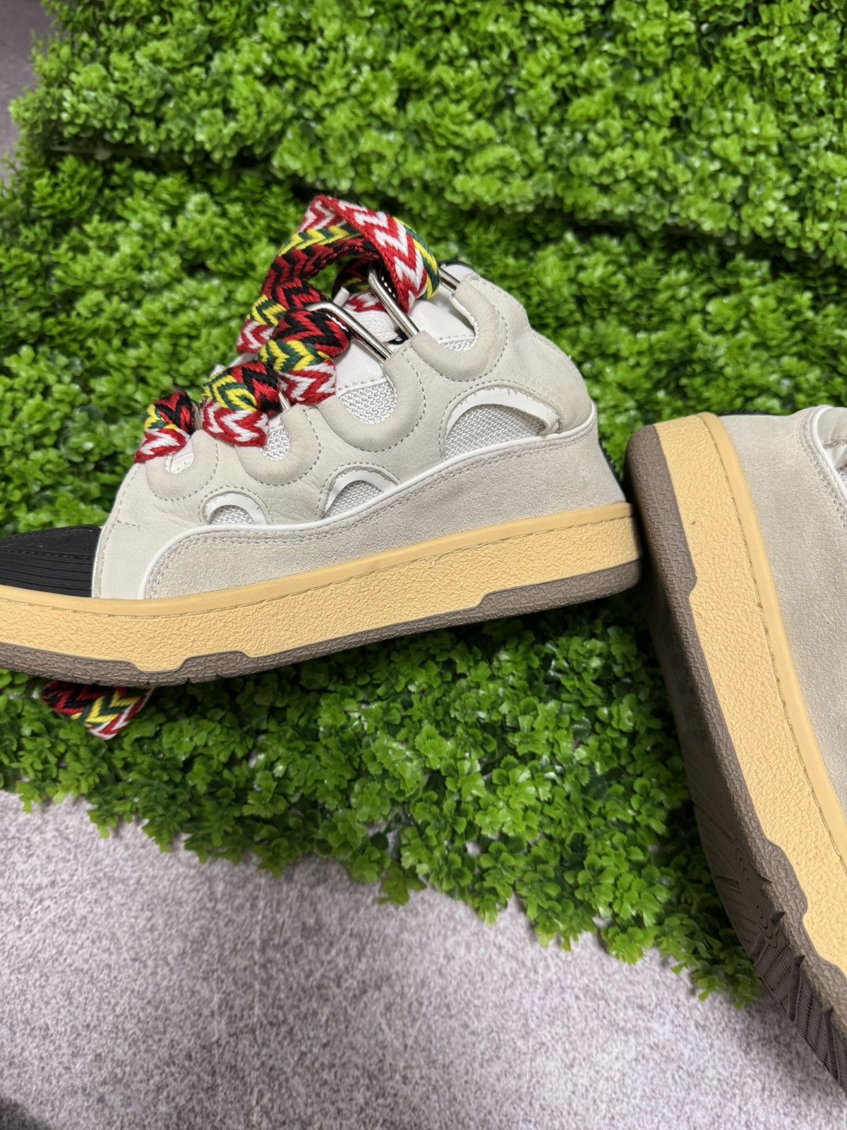 Lanvin Lanvin Curb Sneakers - Size 38/8 Size US 8 / IT 38 - 13 Thumbnail