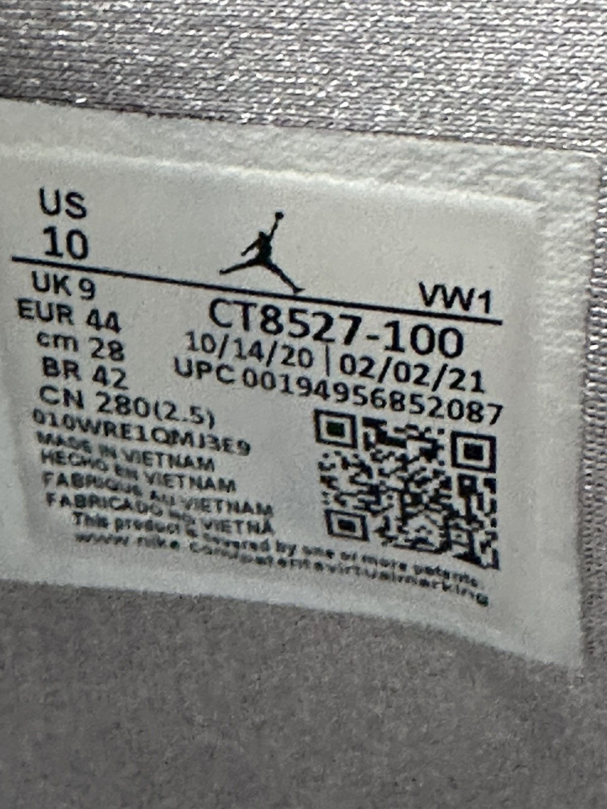 Jordan Brand × Nike Jordan 4 White Oreo Size 10 Size US 10 / EU 43 - 7 Thumbnail