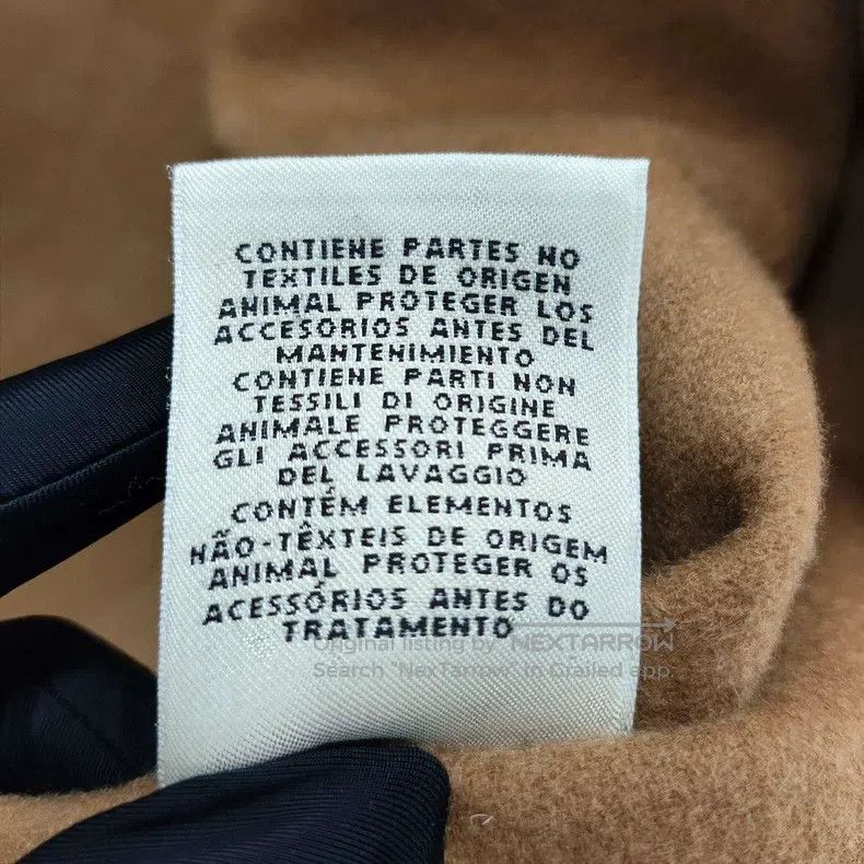 Hermes Hermes Woolen Coat Brown Size M / US 6-8 / IT 42-44 - 8 Thumbnail