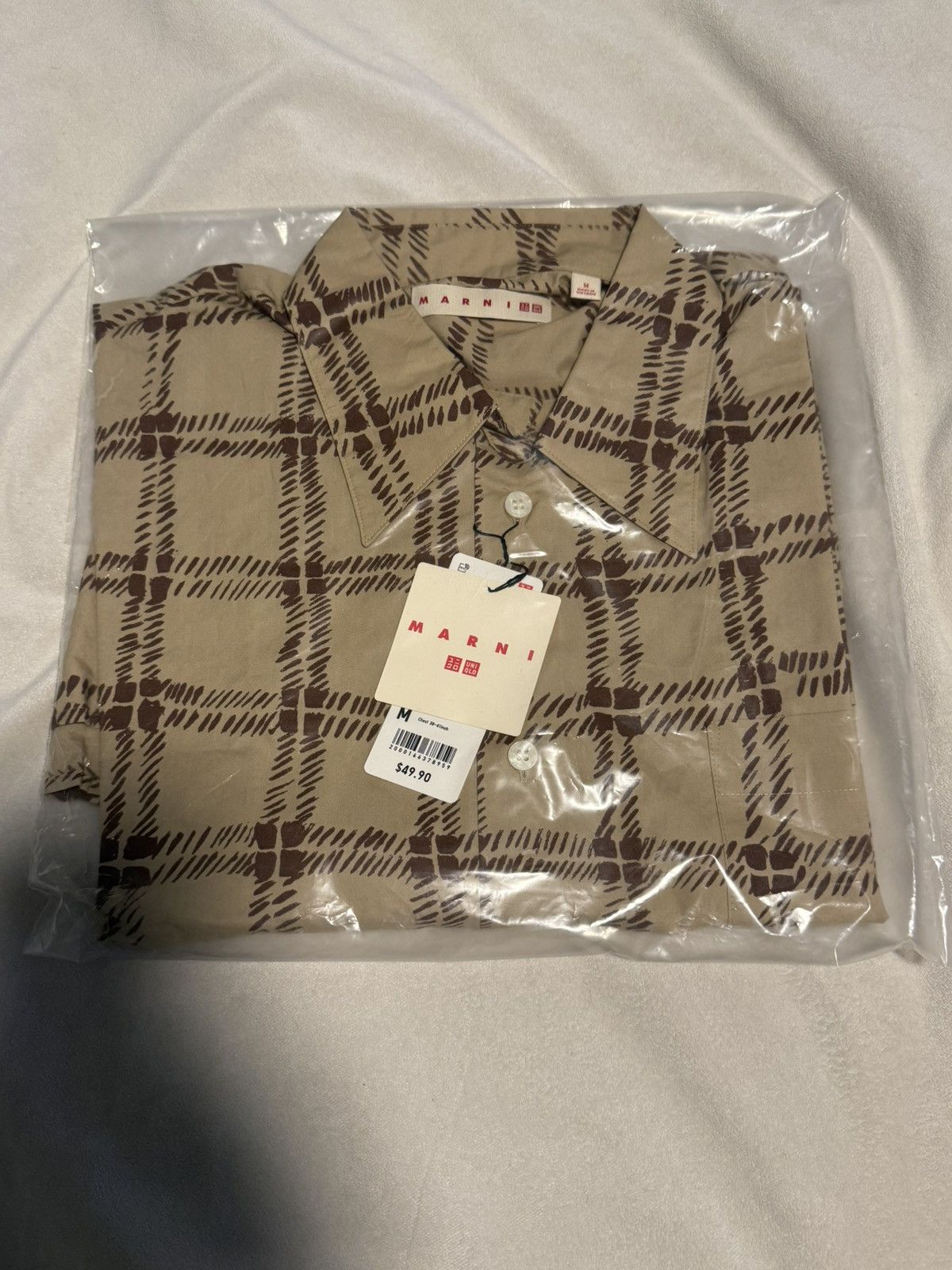 Marni Marni Uniqlo Oversized Printed Long Sleeve Shirt Size US M / EU 48-50 / 2 - 1 Preview