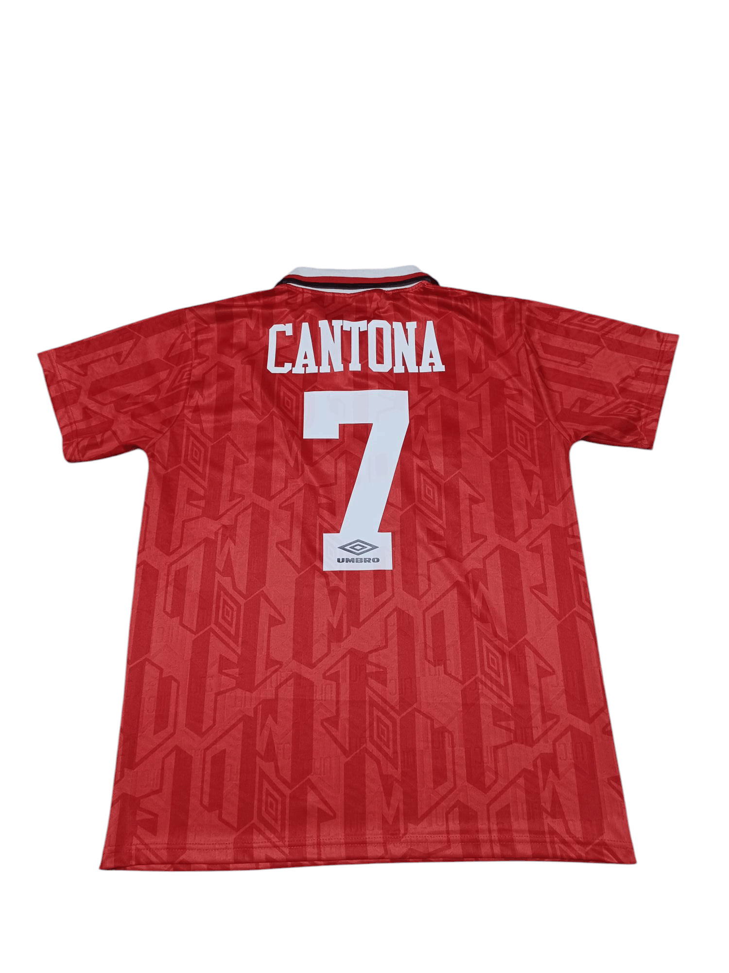 Umbro CANTONA MANCHESTER UNITED 1992 VINTAGE UMBRO SOCCER JERSEY Size US L / EU 52-54 / 3 - 1 Thumbnail