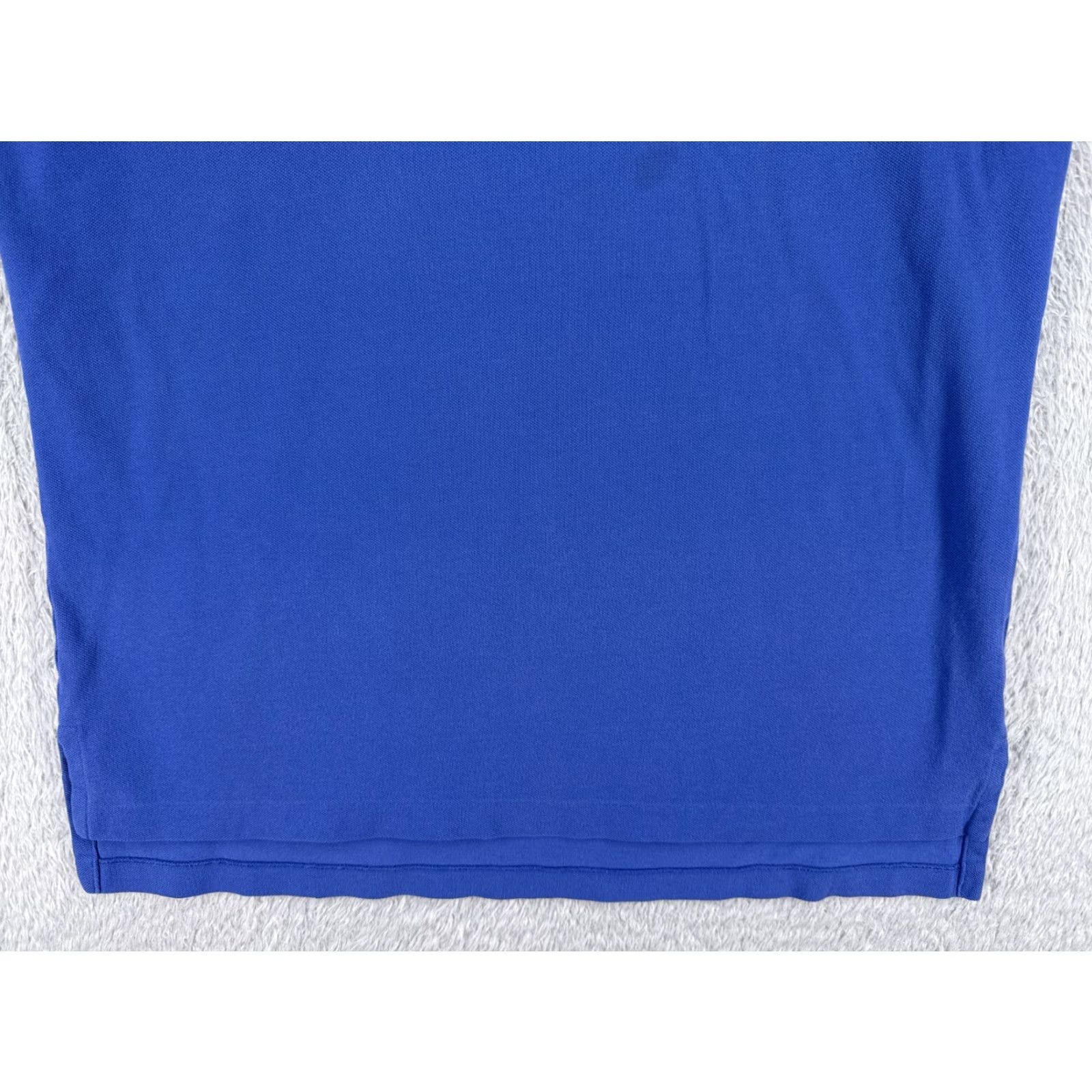 Ralph Lauren VINTAGE Ralph Lauren Polo Shirt Men L Blue 100% Cotton Short Sleeve Slim Fit Logo Embroidered Casual Mens Size US L / EU 52-54 / 3 - 5 Thumbnail