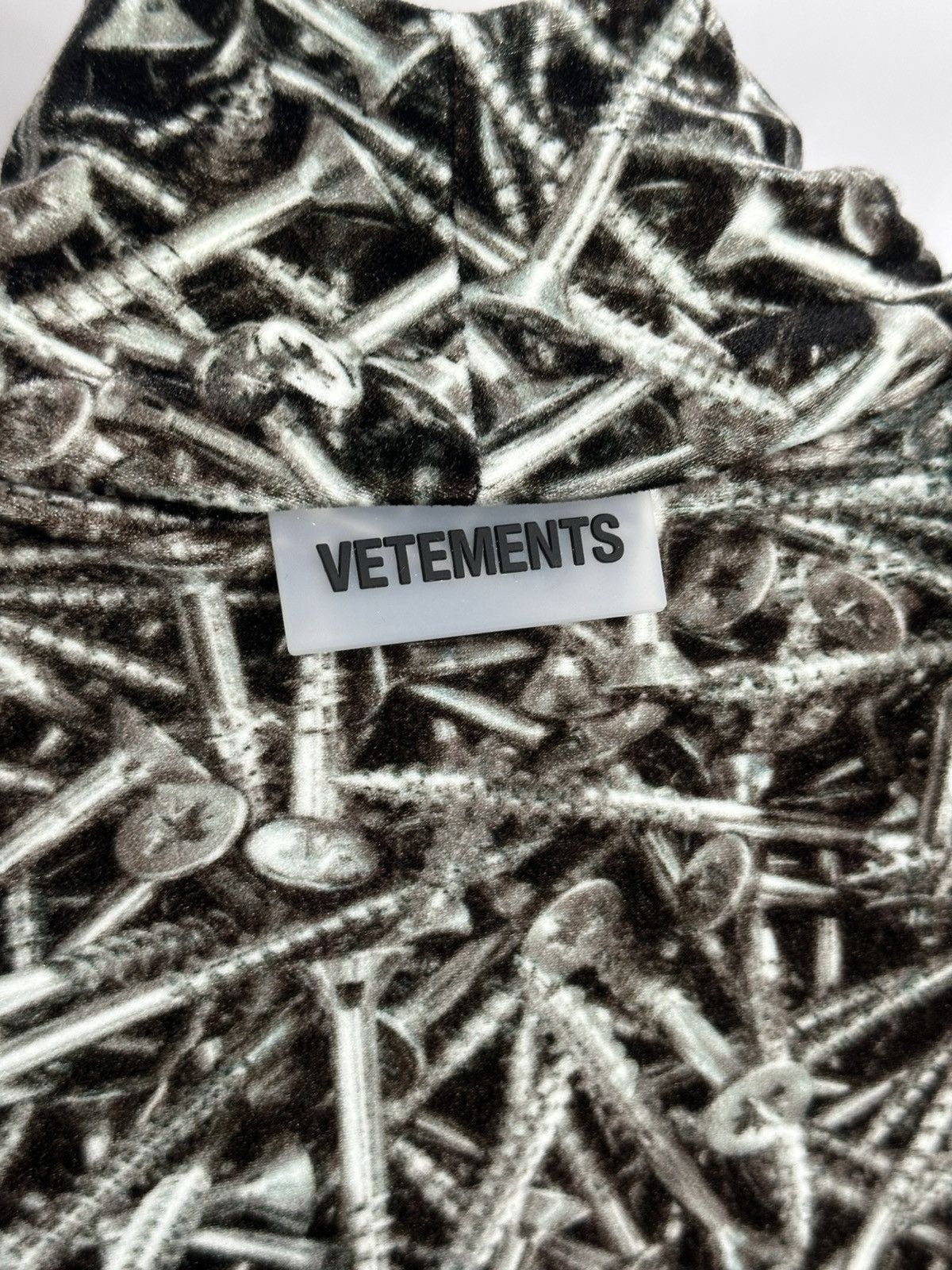 Vetements Vetements Nail Print top Size S / US 4 / IT 40 - 12 Thumbnail