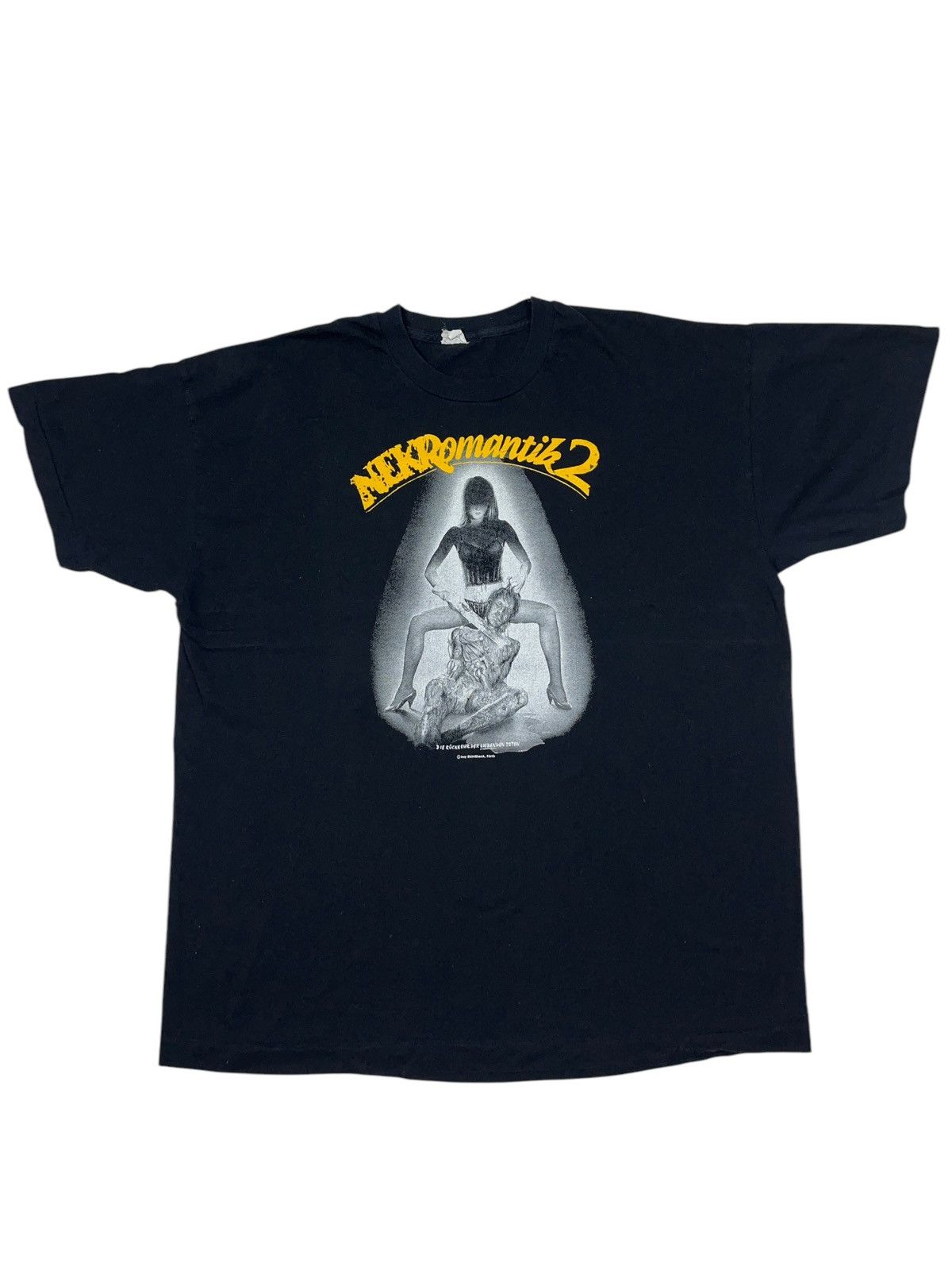Expert Horror Vintage 90s Nekromantik 2 Erotic Horror Movie Promo Shirt Size US XL / EU 56 / 4 - 1 Thumbnail