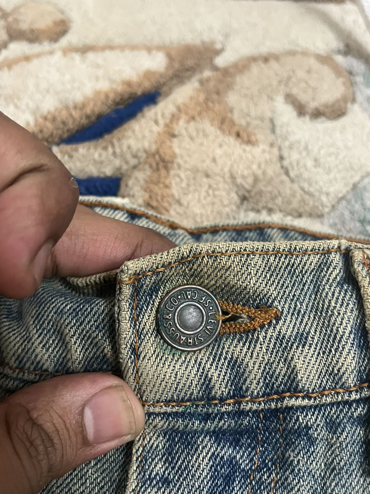 Levi's Vintage Levi’s 80’s 550 Mudwash Denim Size US 30 / EU 46 - 4 Thumbnail