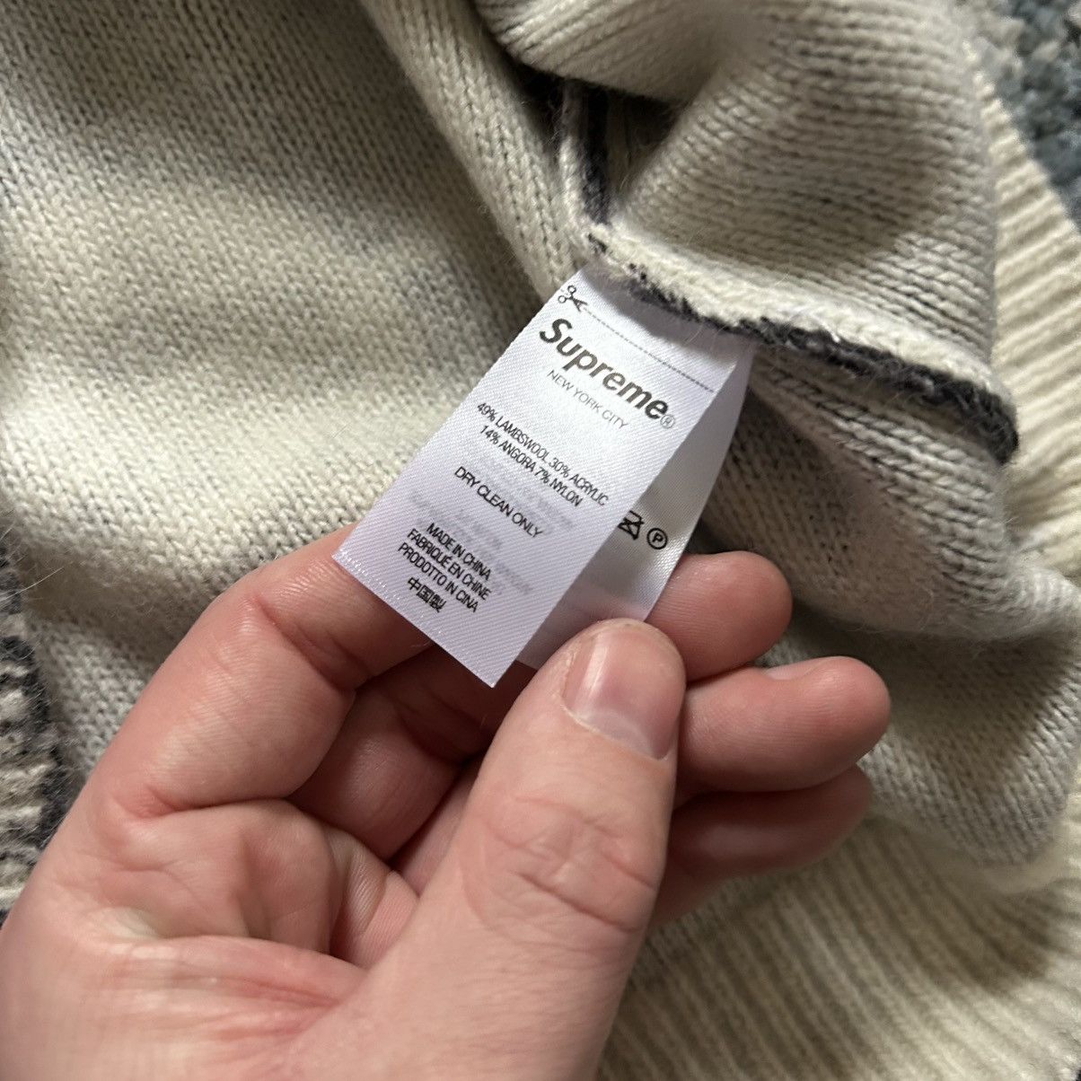 Supreme FALL WiNTER 2021 THE CROW MOHAiR KNiT CREWNECK SWEATER MANGA Size US S / EU 44-46 / 1 - 10 Thumbnail