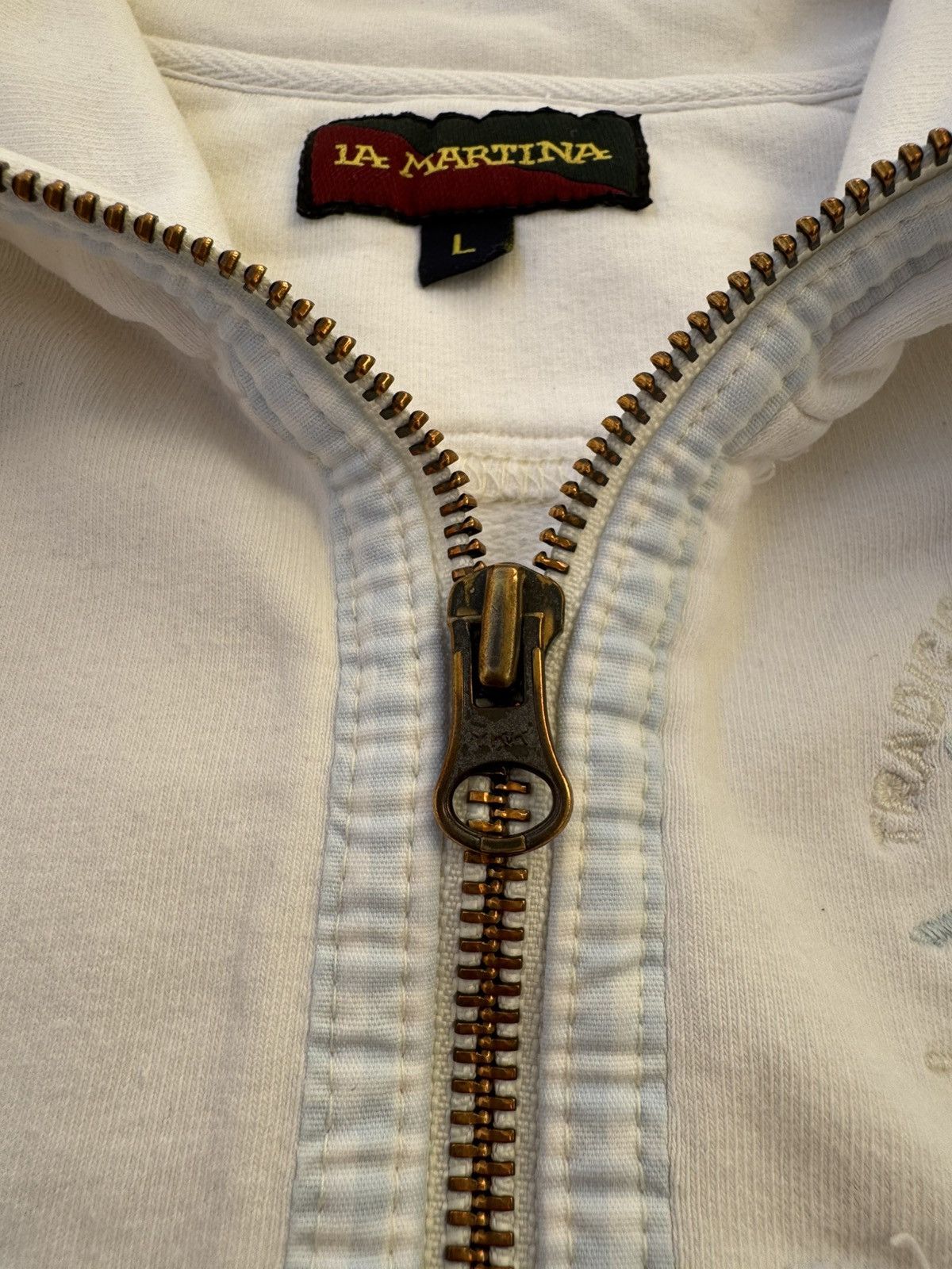 La Martina × Vintage Vintage La Martina ST.BARTH Full Zip Track Top Size US L / EU 52-54 / 3 - 8 Thumbnail
