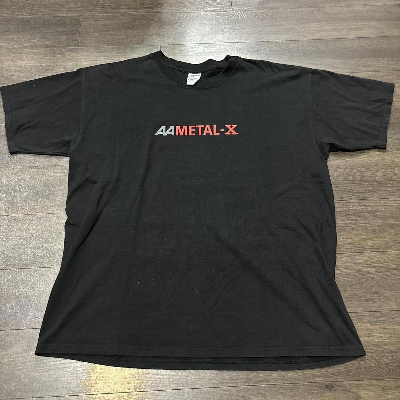 Gildan vintage aametal-x Sabina cymbals t shirt 00s XL Size US XL / EU 56 / 4 - 2 Thumbnail