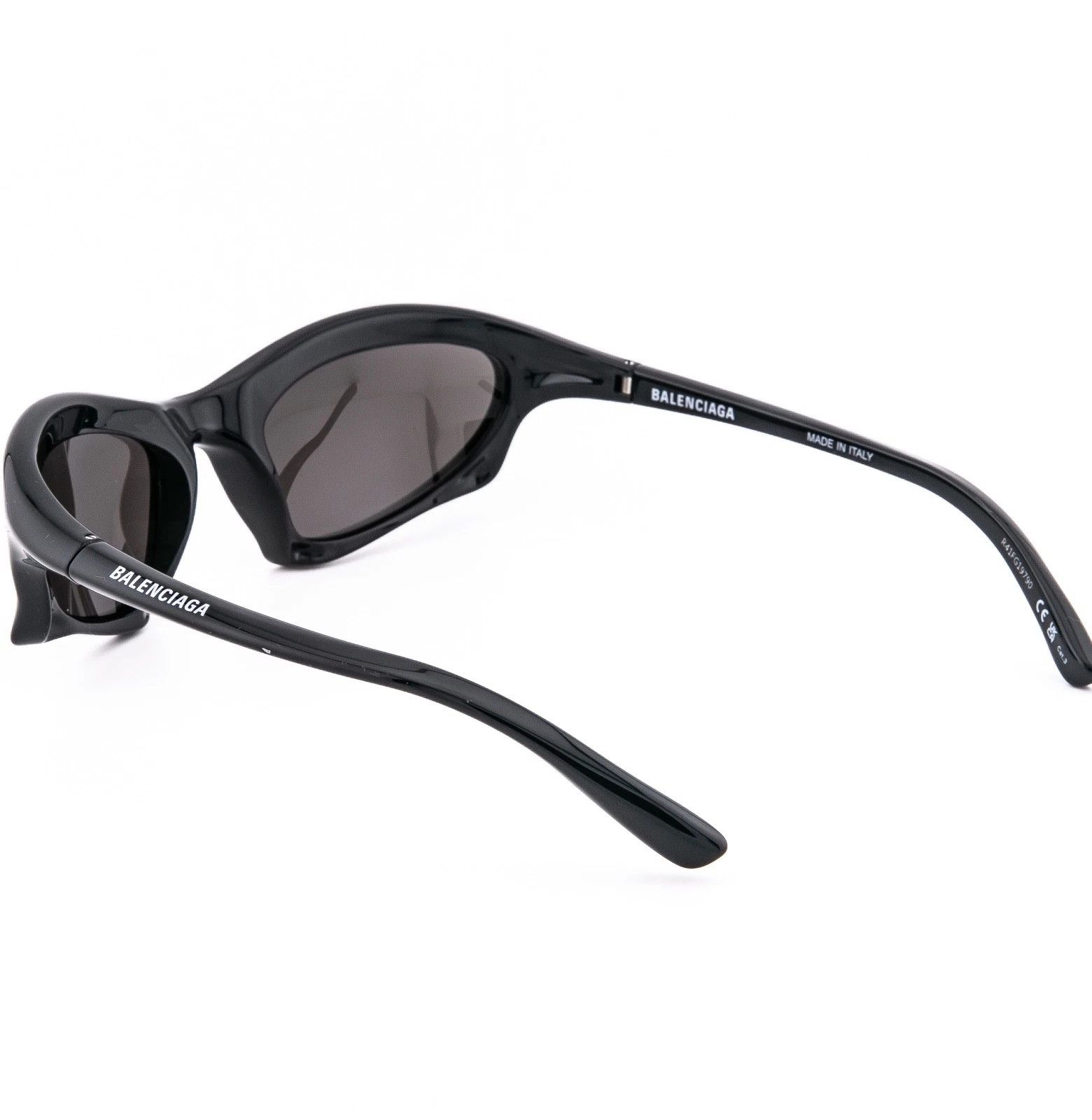 Balenciaga BALENCIAGA BAT 0229 Black 001 Fashion Angular Wrap BB0229S Size ONE SIZE - 3 Thumbnail