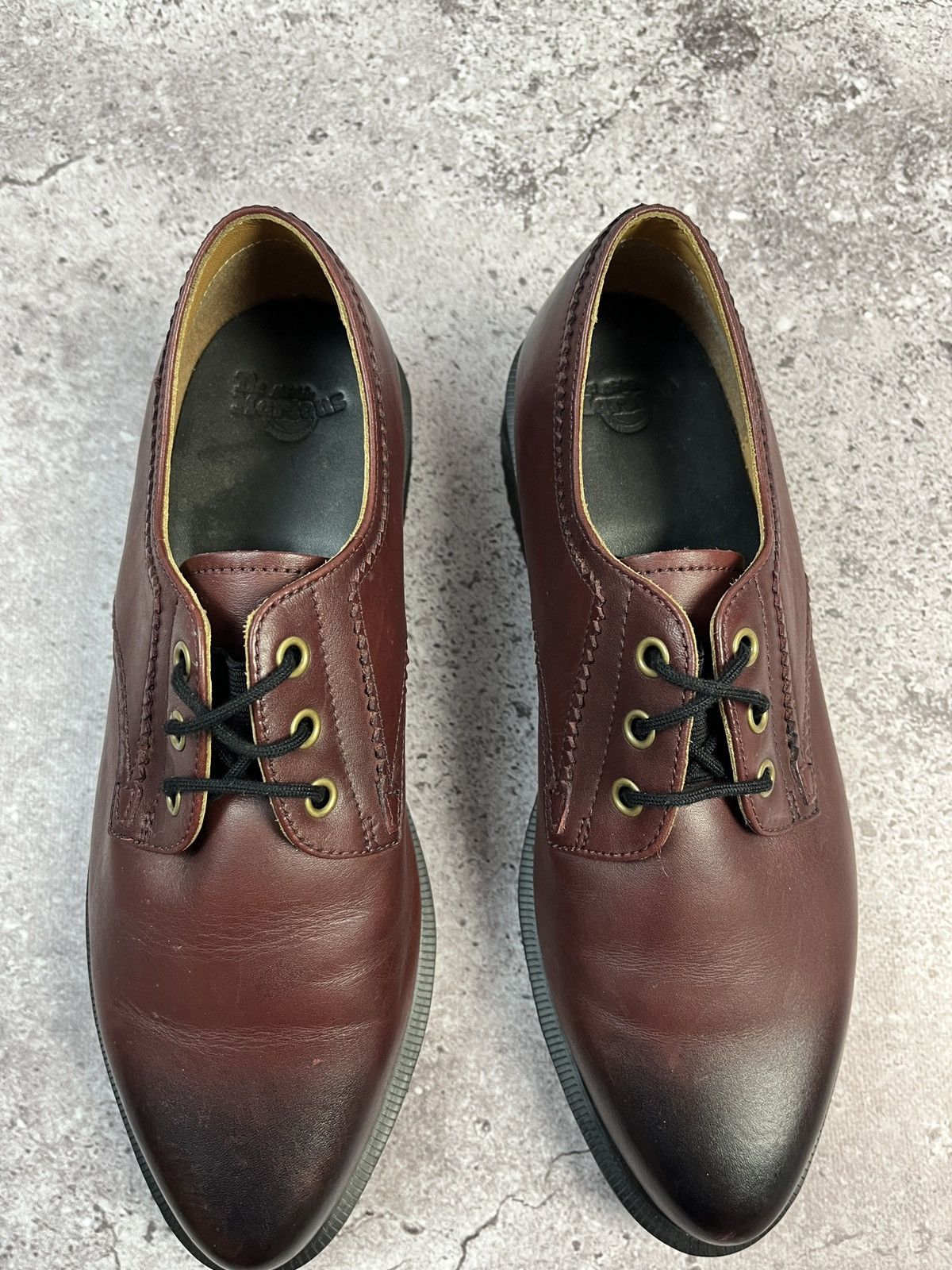 Dr. Martens Trulia Leather Shoes Cherry Red Size US 9 / IT 39 - 5 Thumbnail