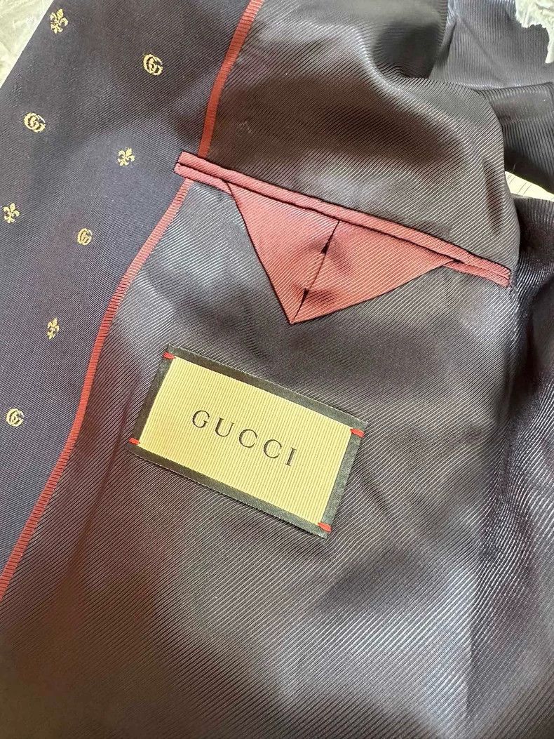 Gucci Gucci New double G full logo suit 2502-Nextarrow Size 48R - 5 Thumbnail