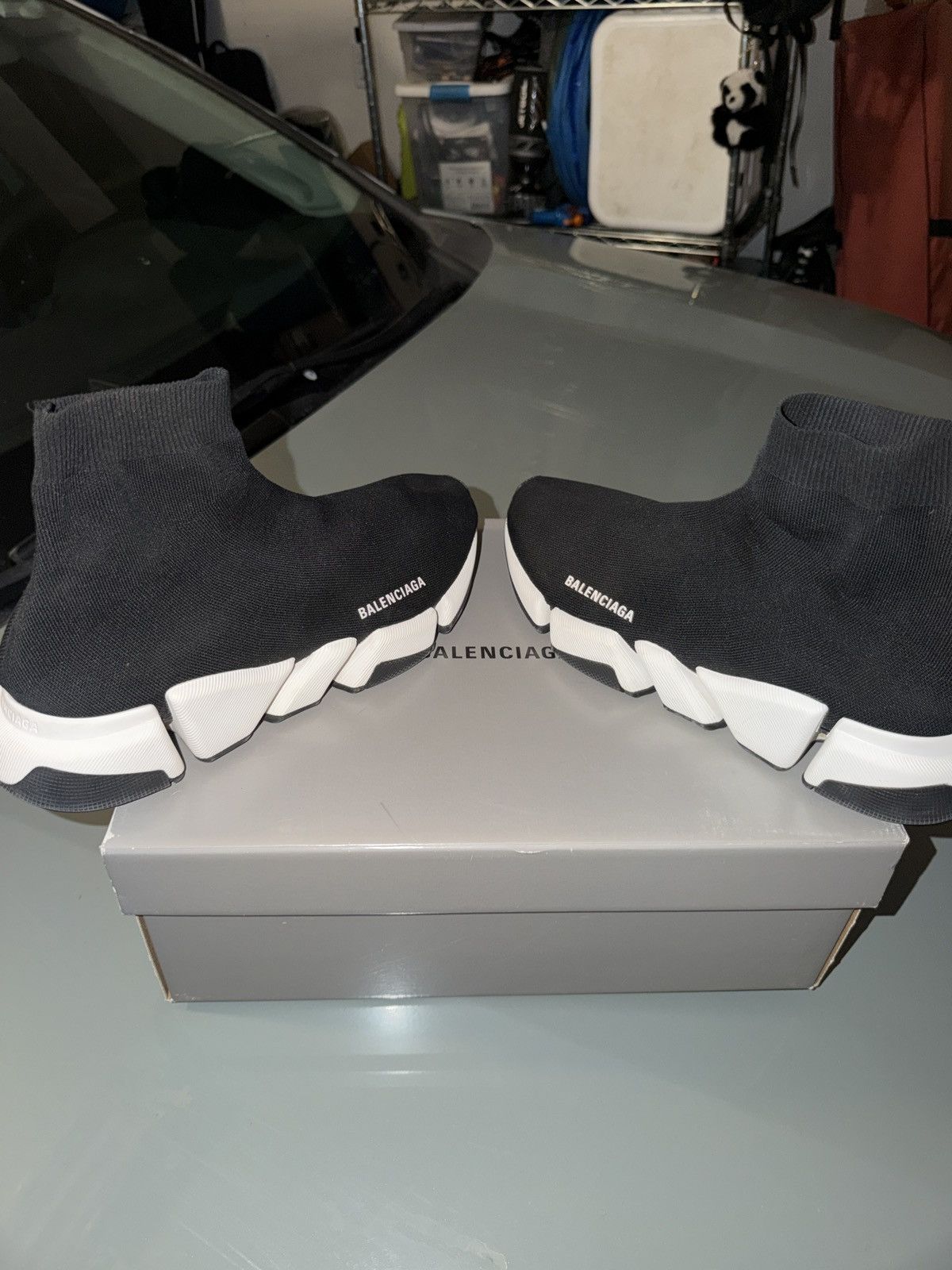 Balenciaga Balenciaga Speed 2.0 LT black / white Size US 10.5 / EU 43-44 - 1 Thumbnail