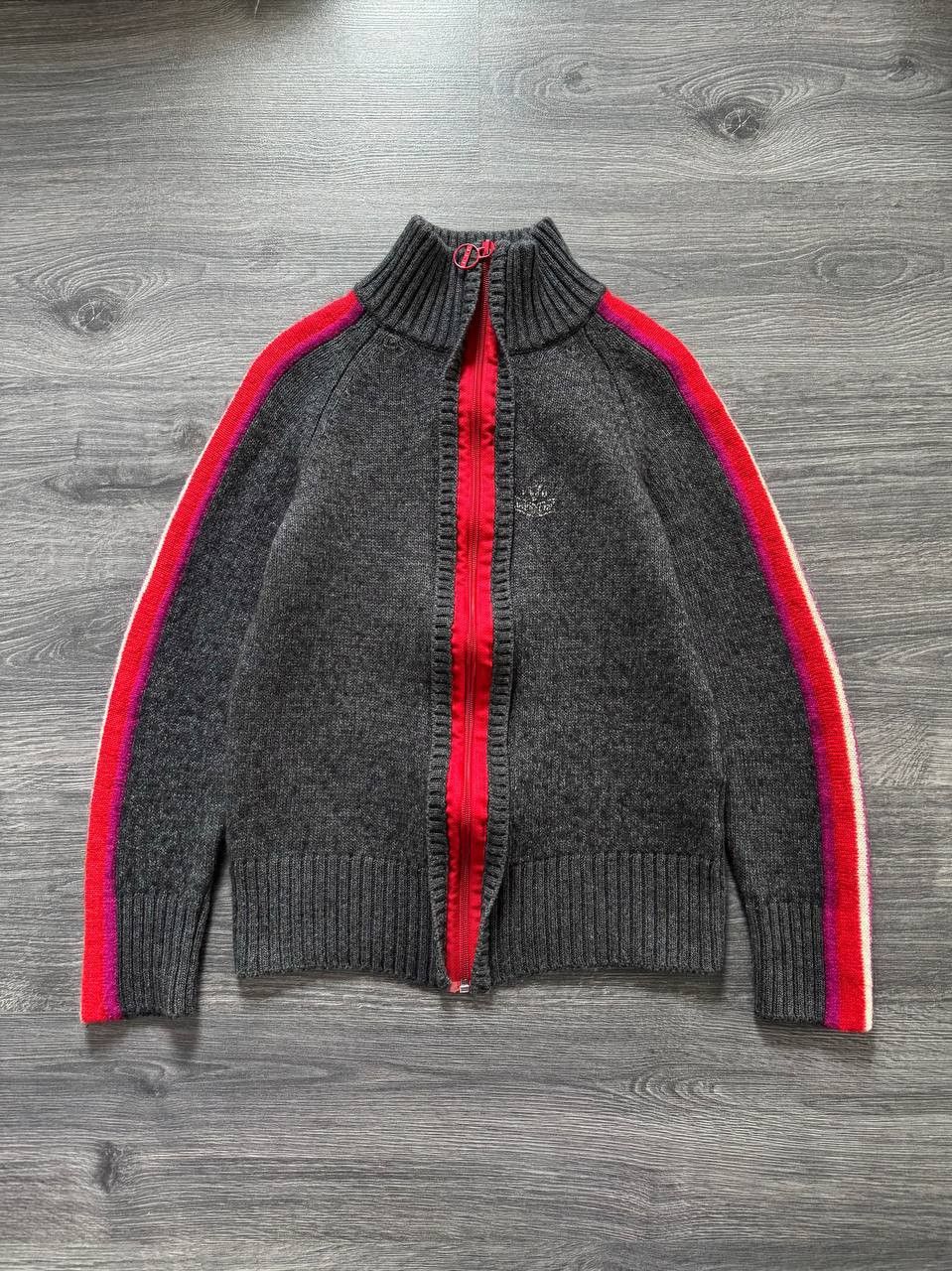 Diesel Vintage Diesel Knit Zip Wool Sweater Avant Garde Japanese Size L / US 10 / IT 46 - 1 Thumbnail