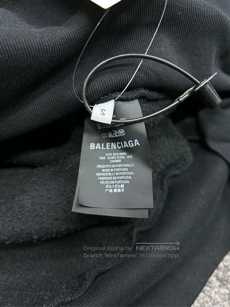 Balenciaga Balenciaga Food Agency Hoodie Size US S / EU 44-46 / 1 - 6 Thumbnail