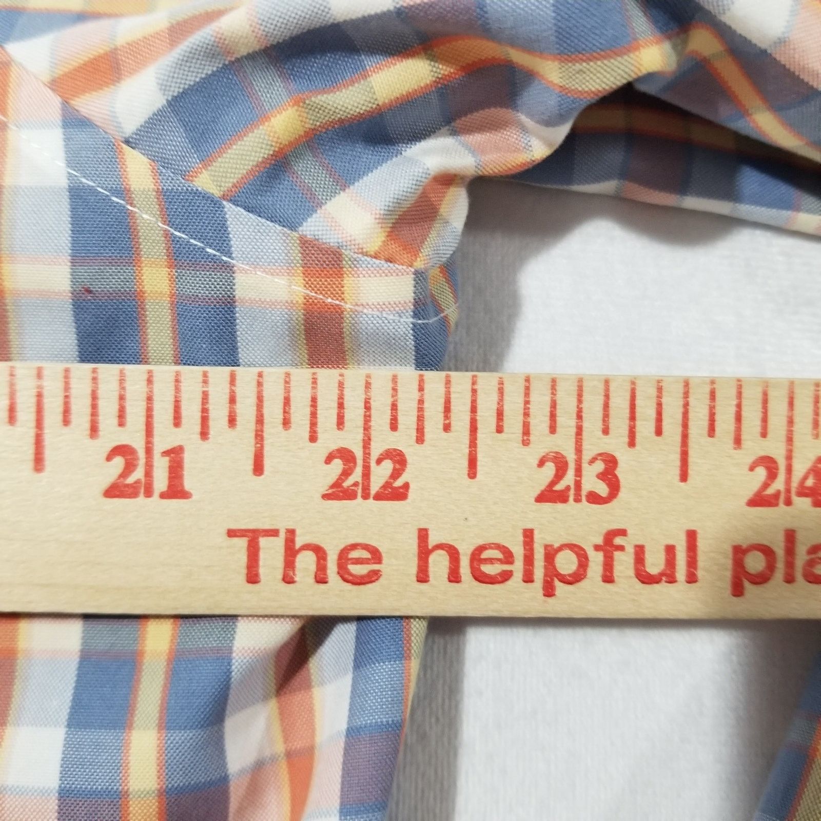 L.L. Bean LL Bean Shirt Large Petite Wrinkle Free Long Sleeve Preppy Size L / US 10 / IT 46 - 6 Thumbnail