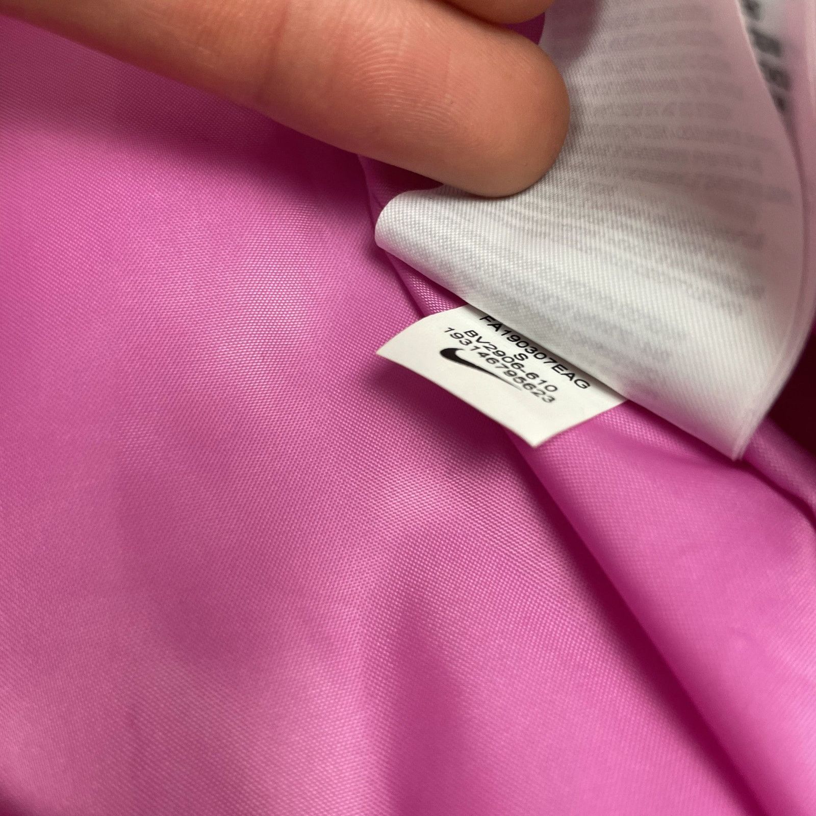 Nike Nike Just Do It Women Polyester Full Zip Puffer Jacket Small Size S / US 4 / IT 40 - 14 Thumbnail