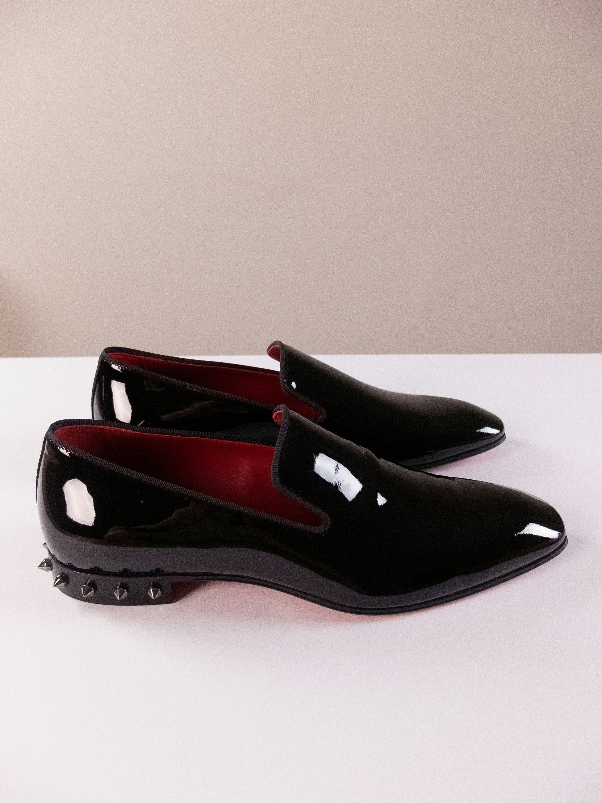 Christian Louboutin CHRISTIAN LOUBOUTIN Marquees black patent leather shoes 9 42 Size US 9 / EU 42 - 8 Thumbnail