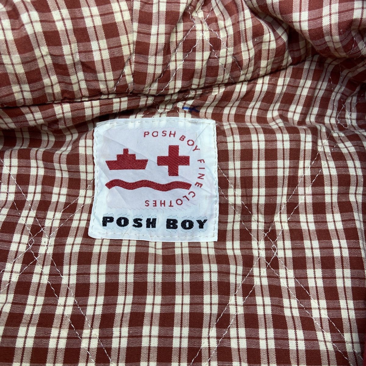 Japanese Brand × Vintage Vintage Posh Boy Bomber Hoodie Size US XL / EU 56 / 4 - 9 Thumbnail